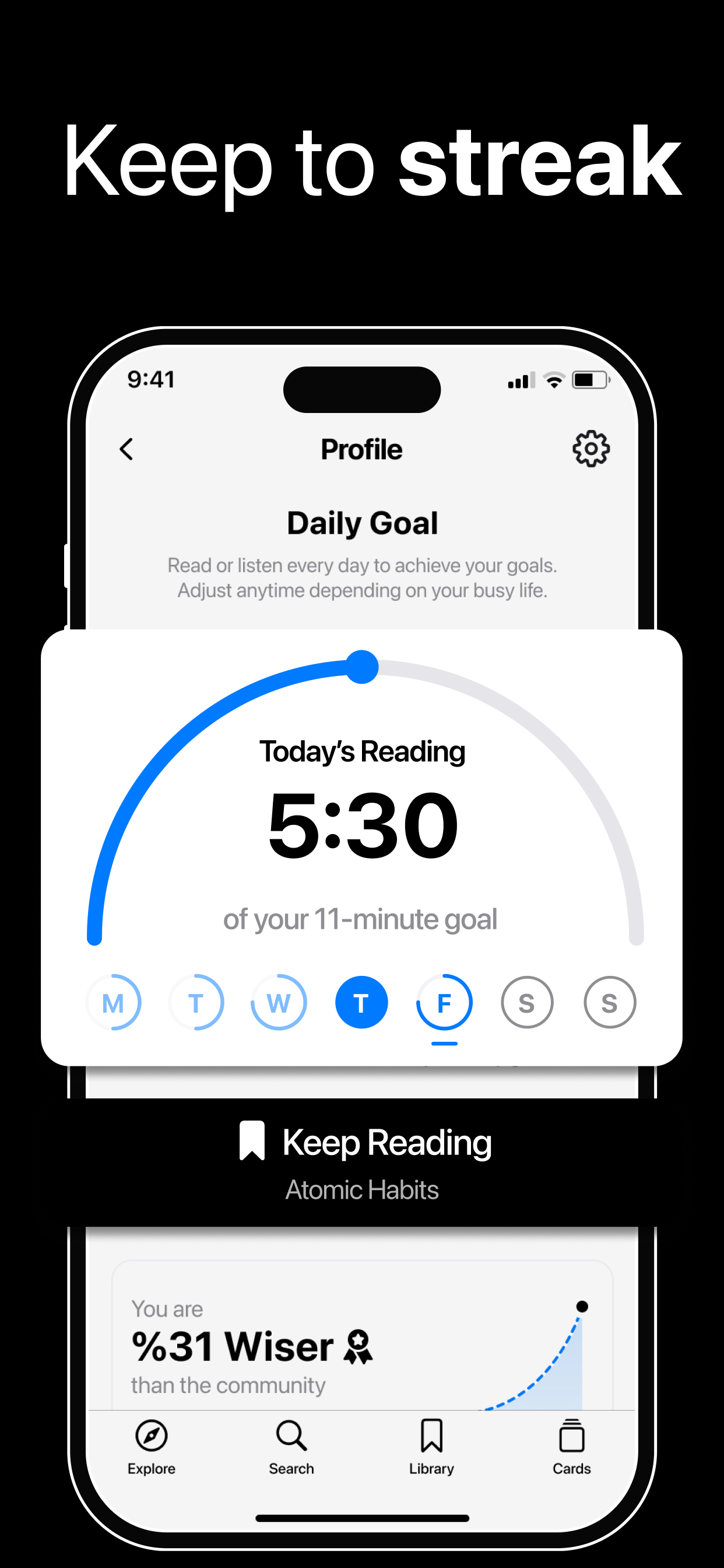 اسکرین شات 5 برنامه Wiser - 15 minutes Audio Books