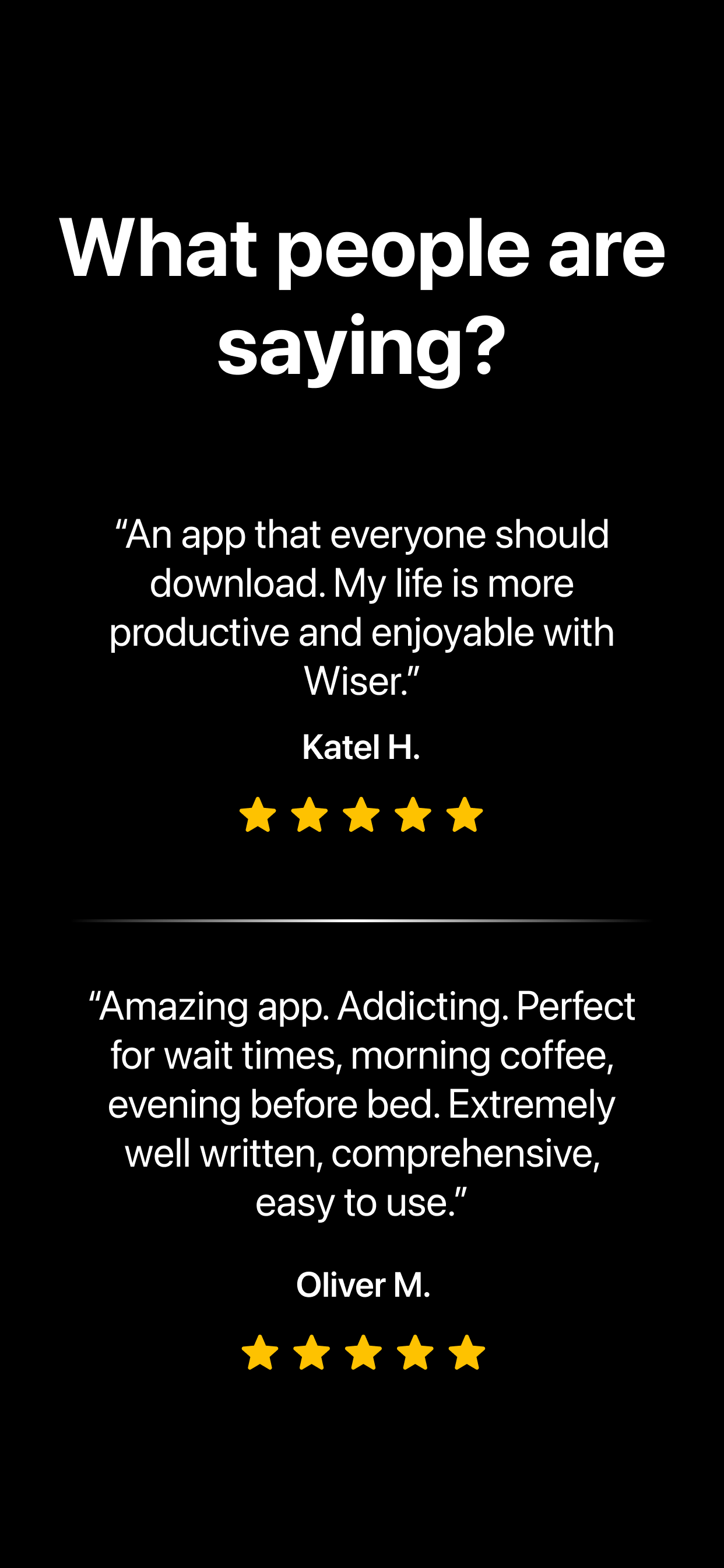 اسکرین شات 7 برنامه Wiser - 15 minutes Audio Books