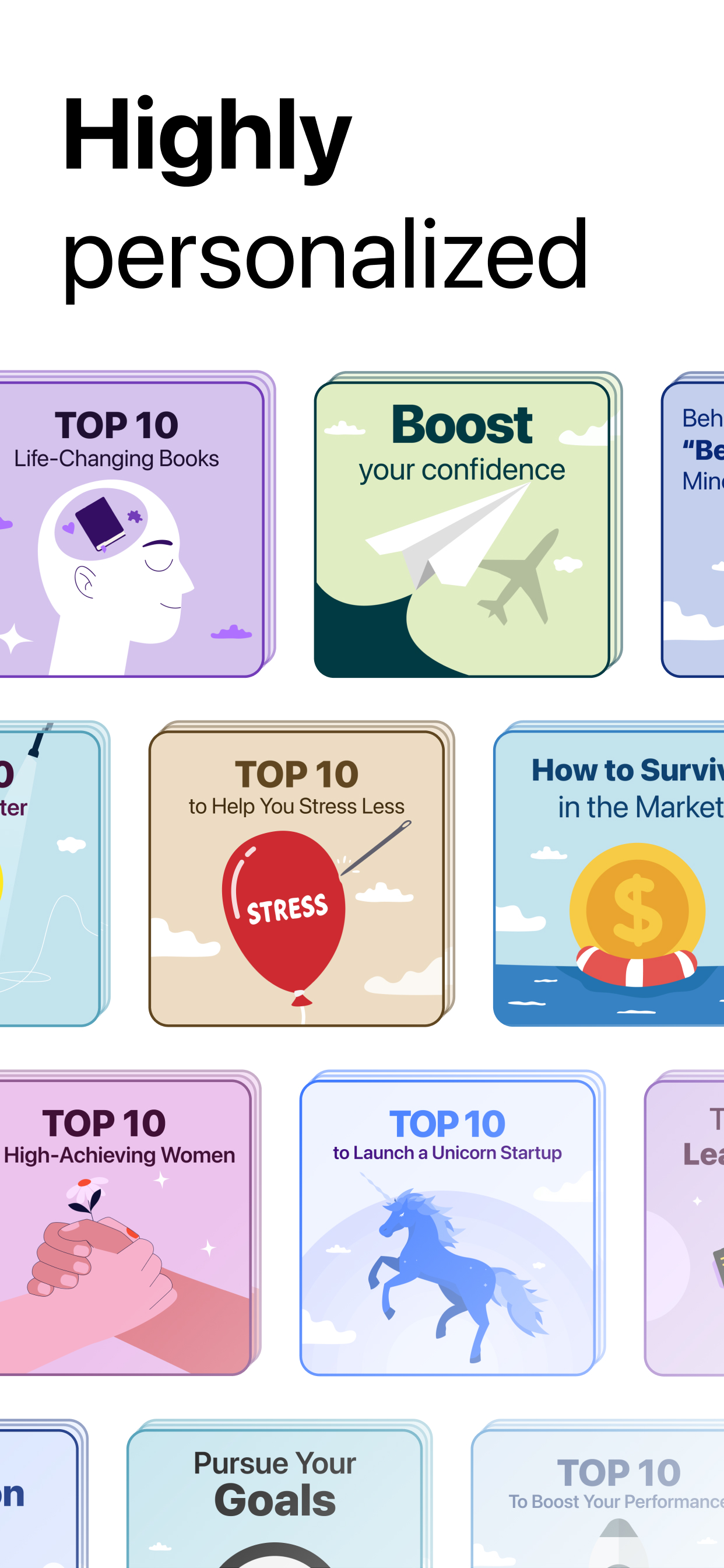 اسکرین شات 6 برنامه Wiser - 15 minutes Audio Books