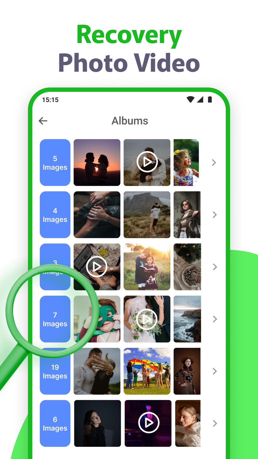 اسکرین شات 5 برنامه Recover Deleted Photos App