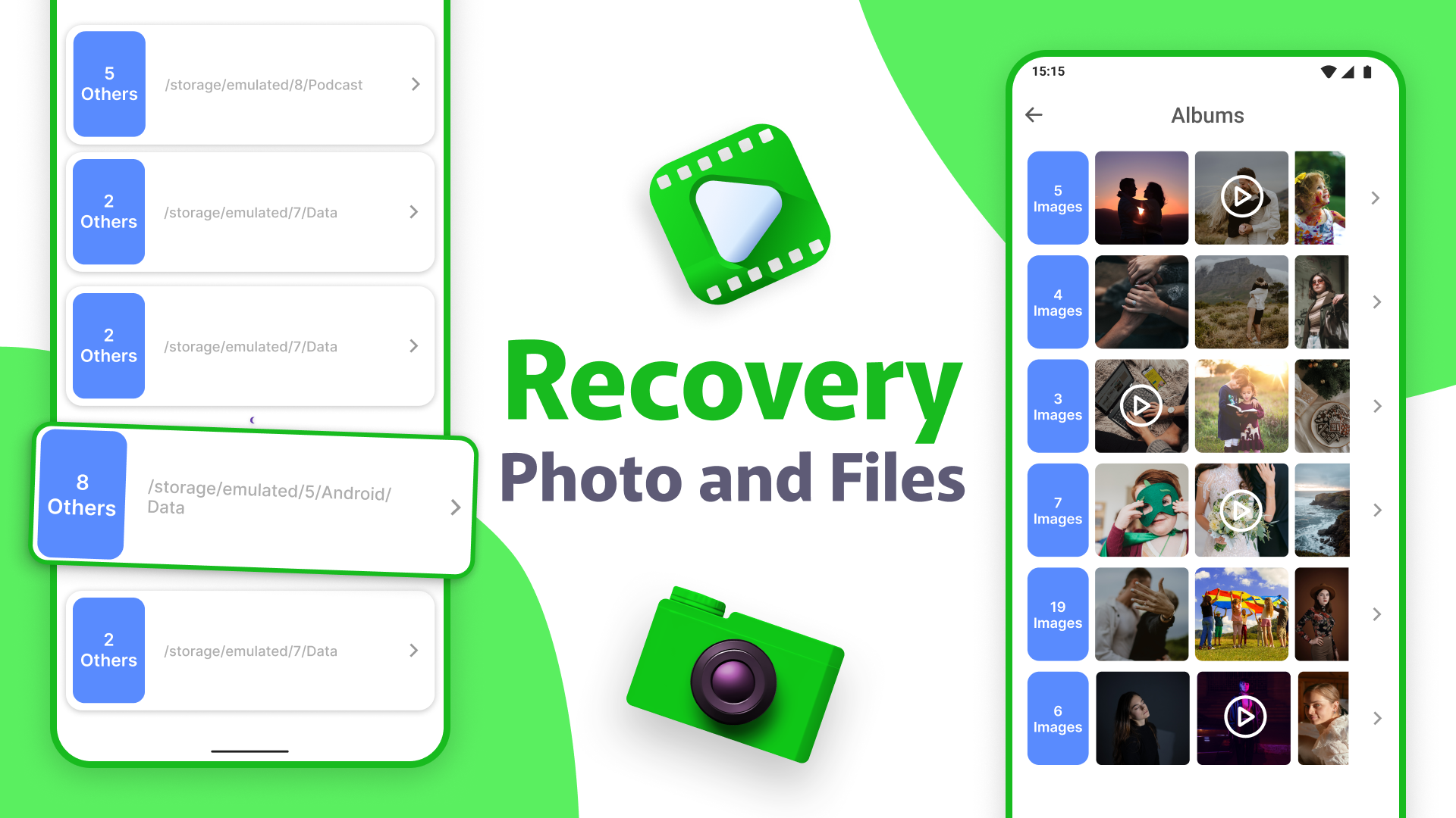 اسکرین شات 8 برنامه Recover Deleted Photos App