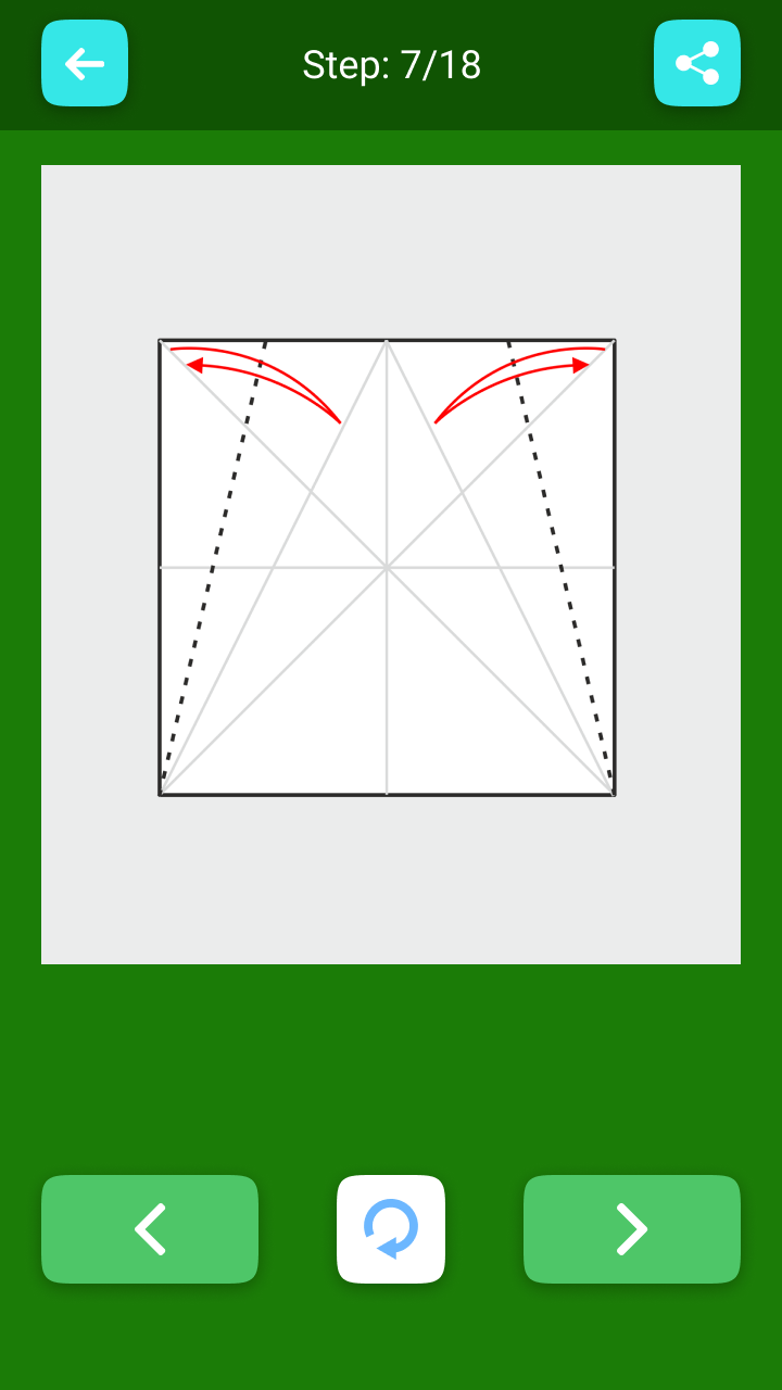 اسکرین شات 5 برنامه Origami for kids: easy schemes