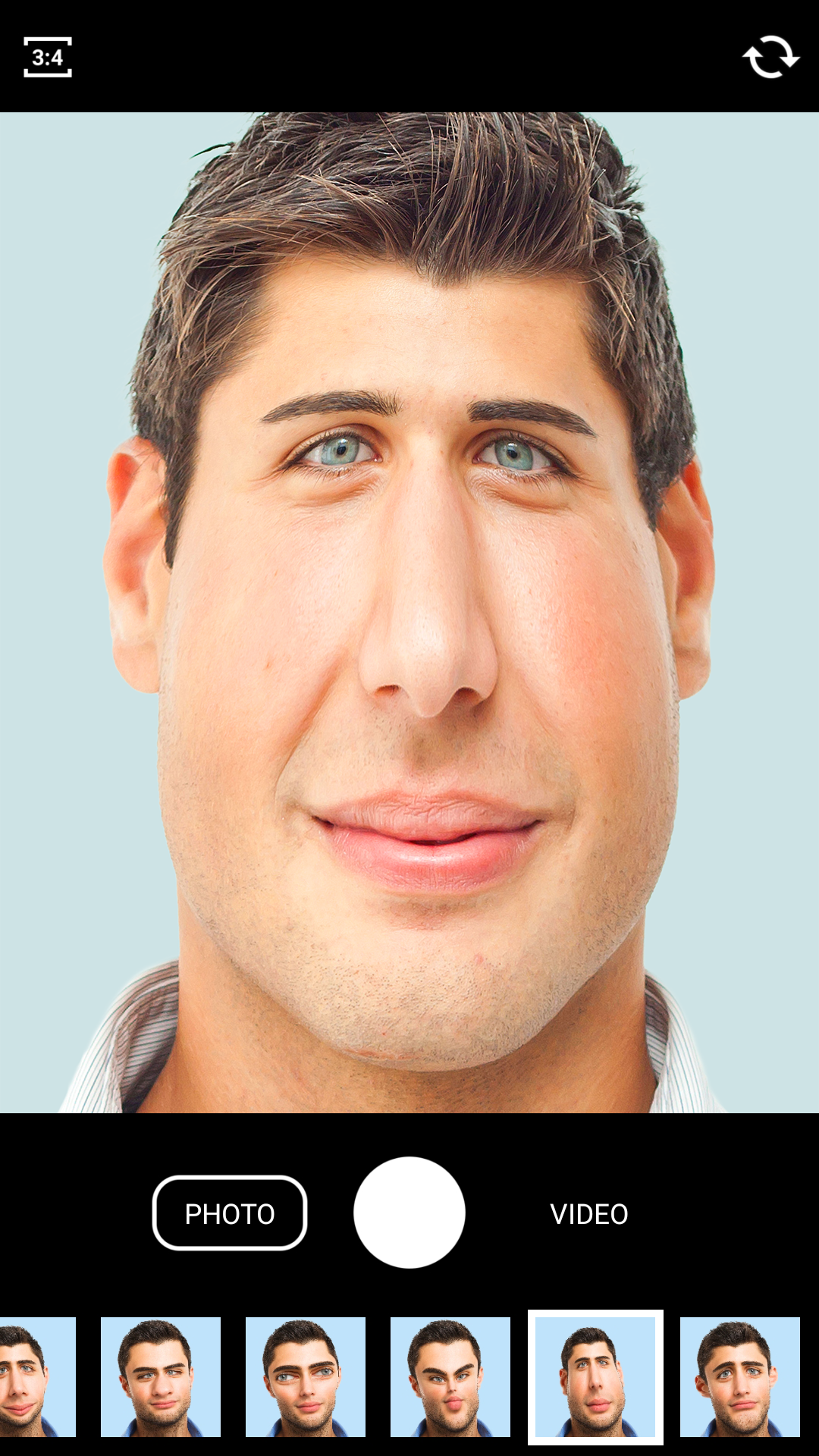 اسکرین شات 7 برنامه Face Warp