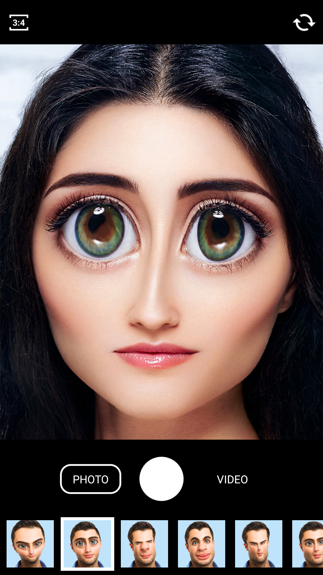 اسکرین شات 8 برنامه Face Warp