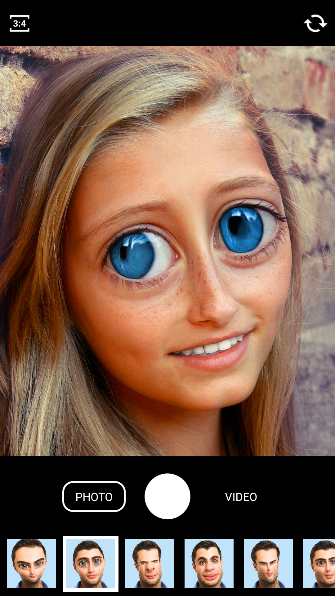 اسکرین شات 6 برنامه Face Warp