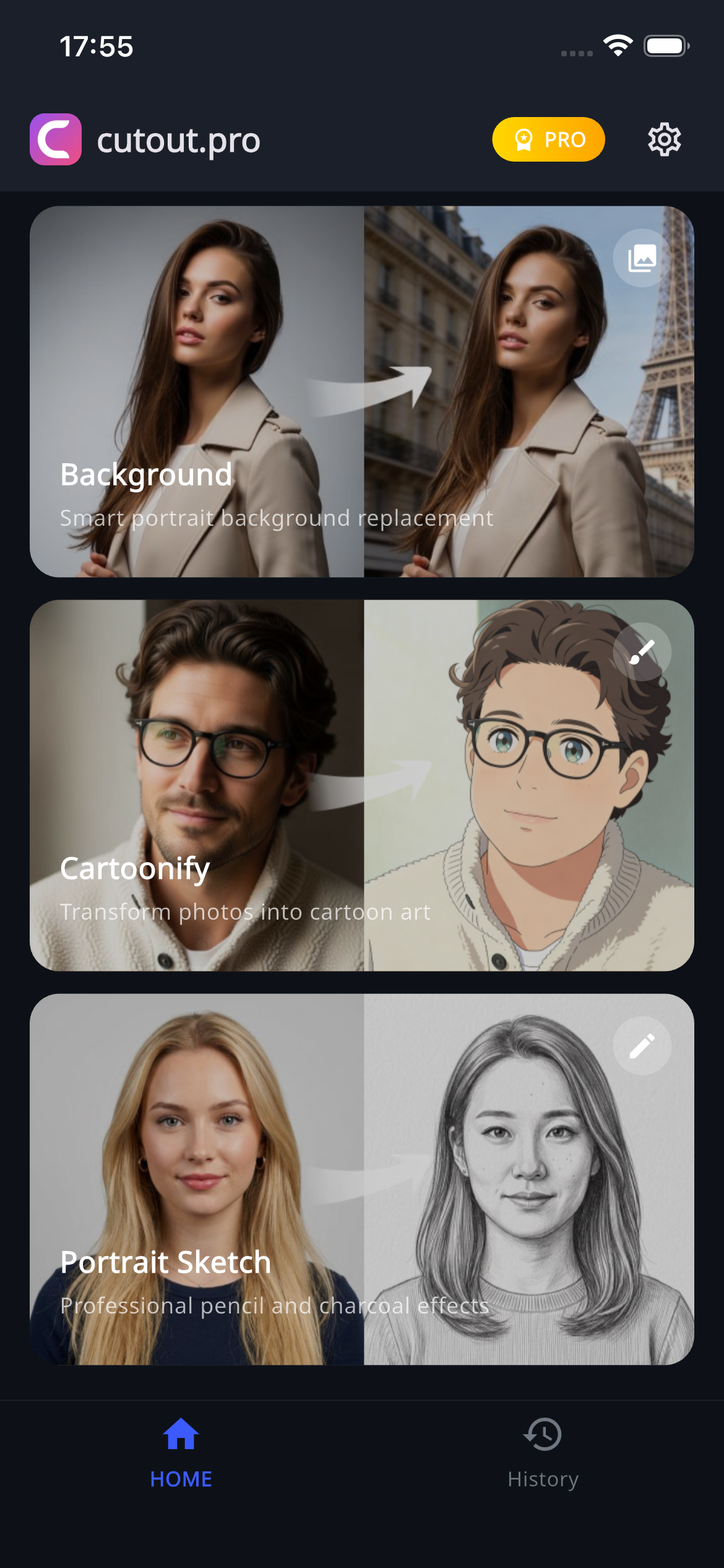 اسکرین شات 2 برنامه Cutout Pro