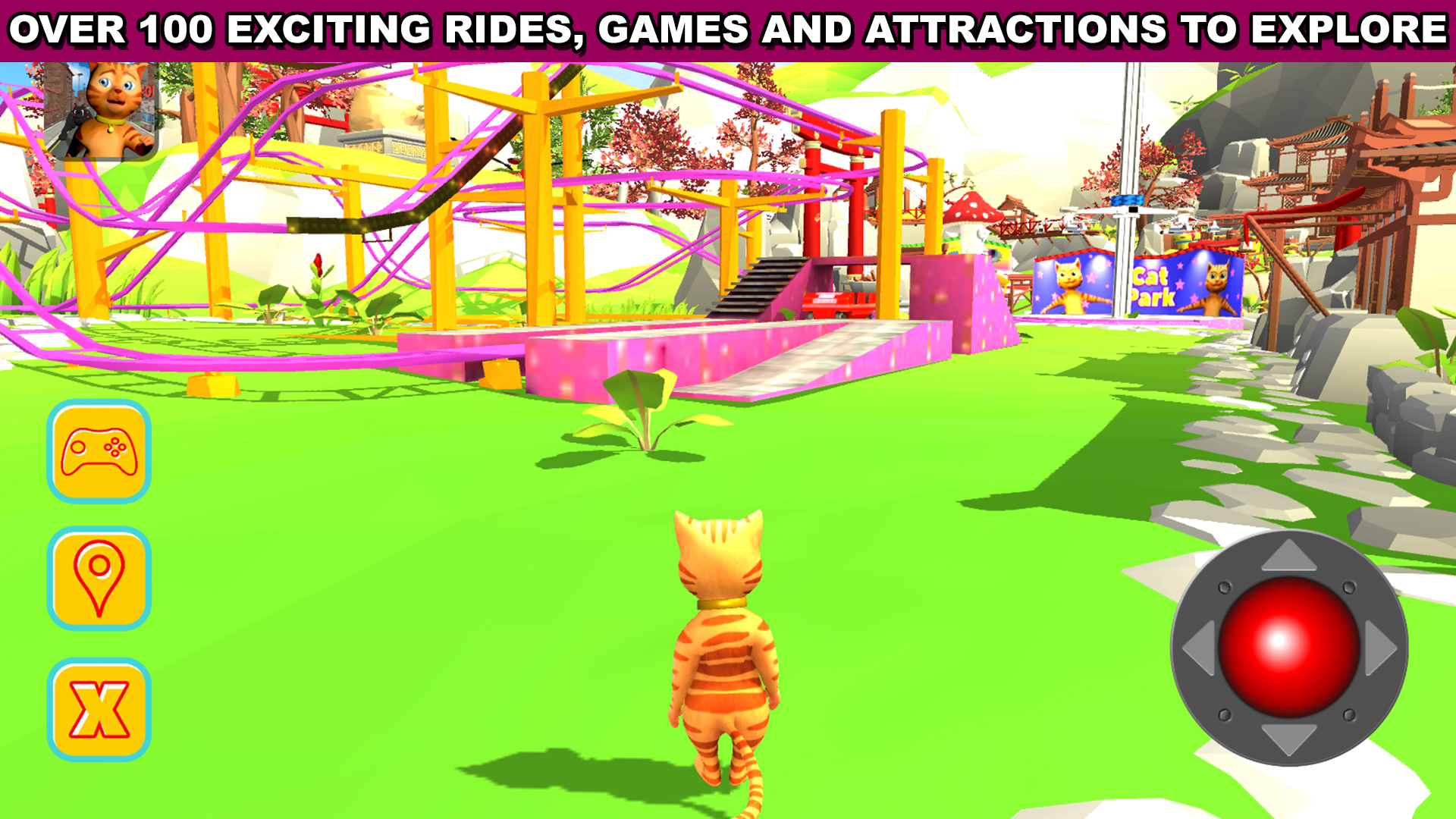 اسکرین شات 1 بازی Cat Amusement Park Asia