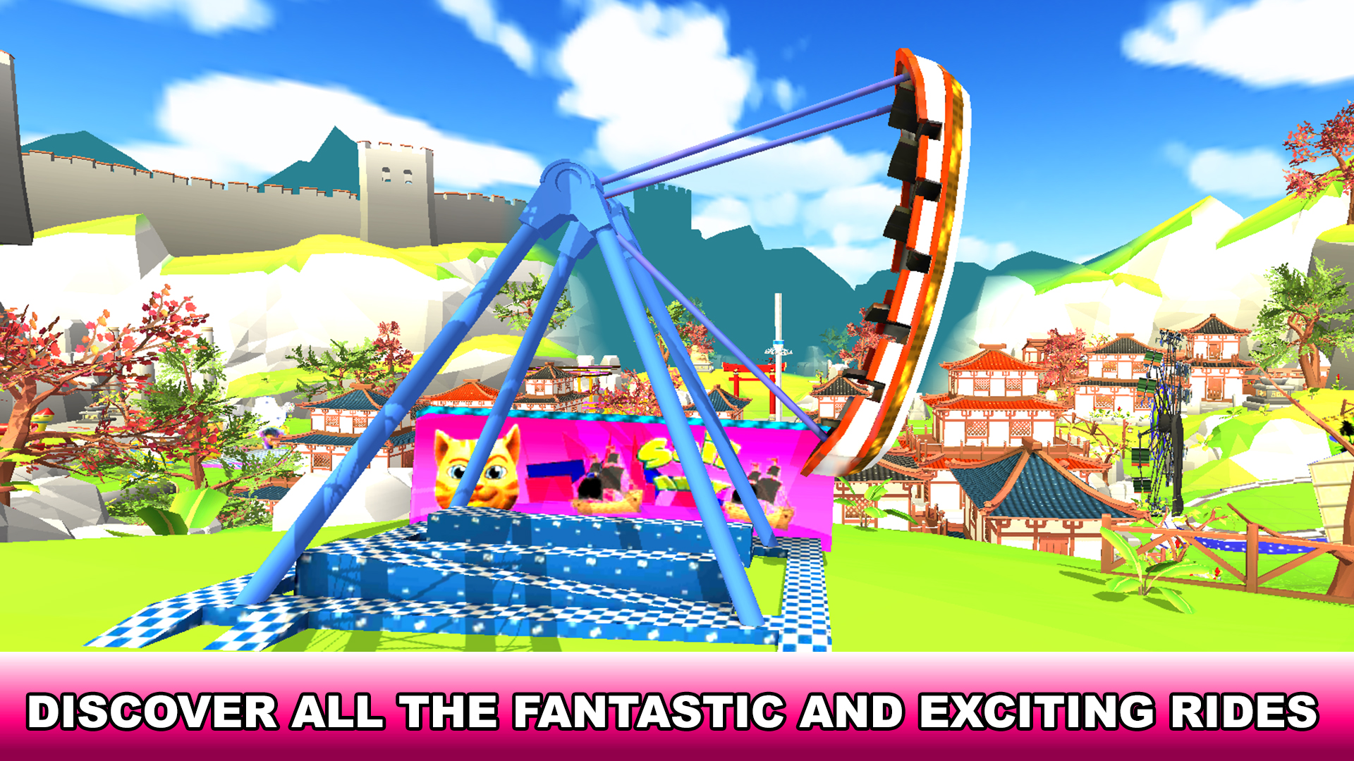 اسکرین شات 3 بازی Cat Amusement Park Asia