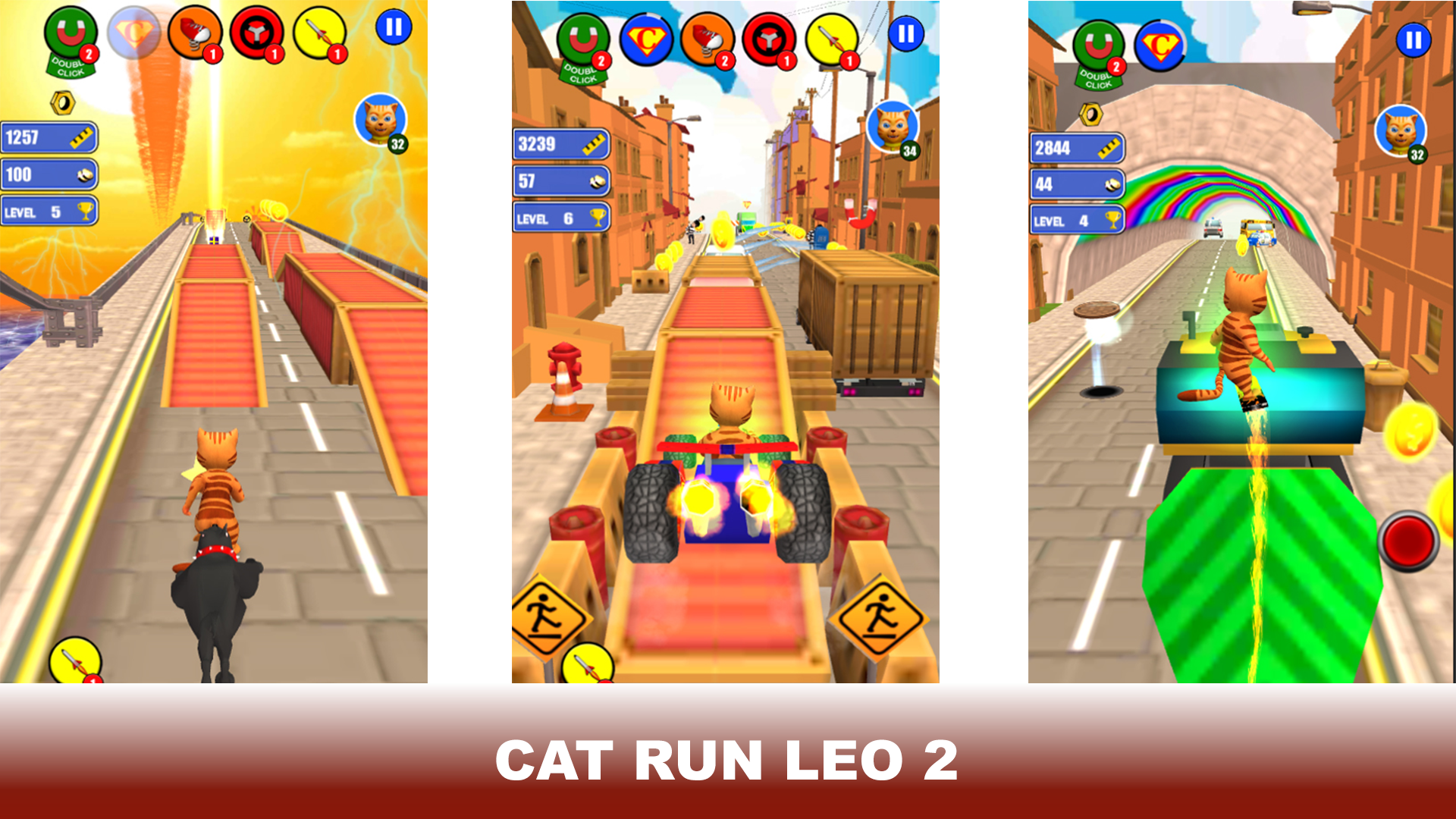 اسکرین شات 8 بازی Cat Run Leo 2