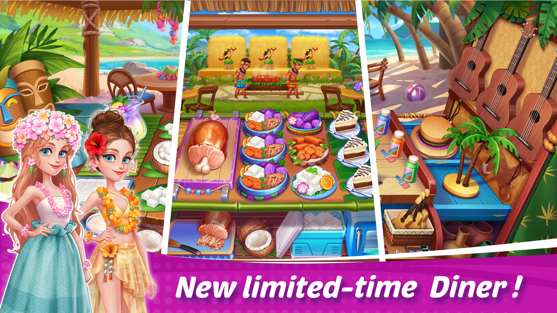 اسکرین شات 2 بازی Cooking Wonder：Cooking Games