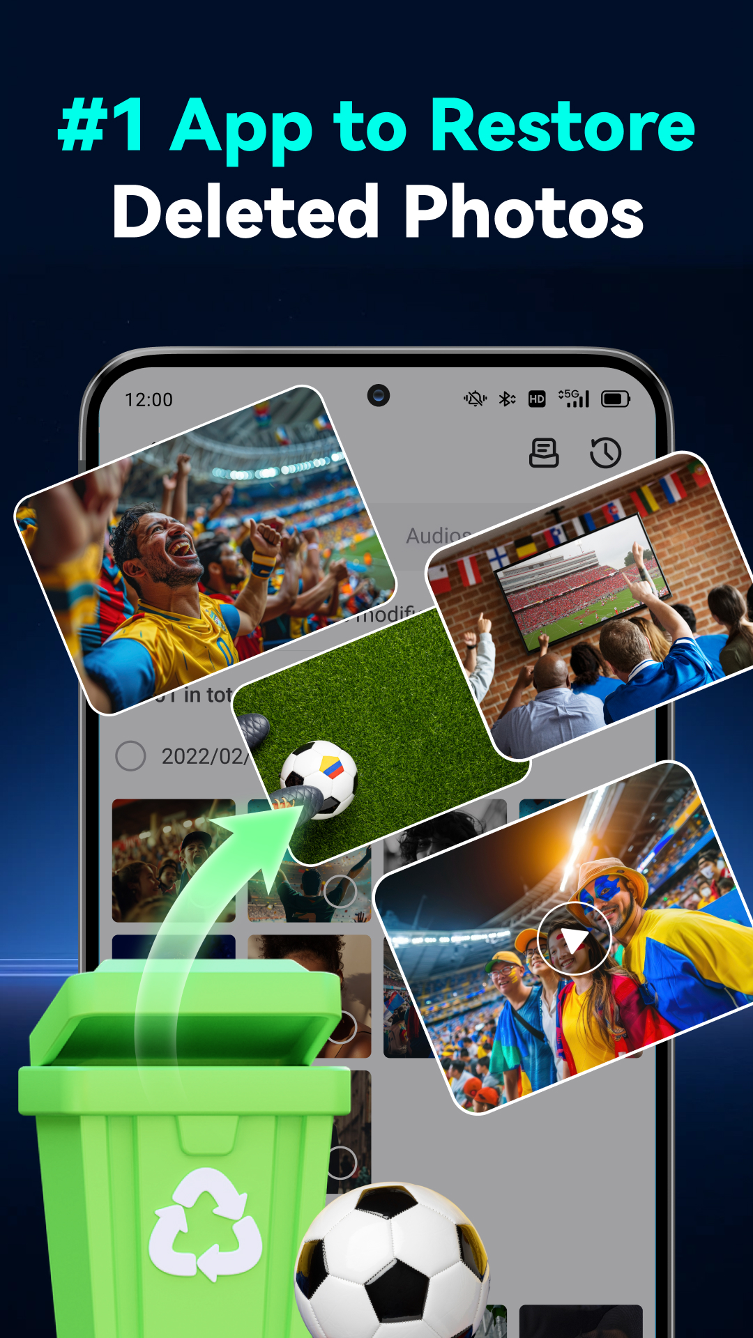 اسکرین شات 1 برنامه Dr.Fone: Photo & Data Recovery