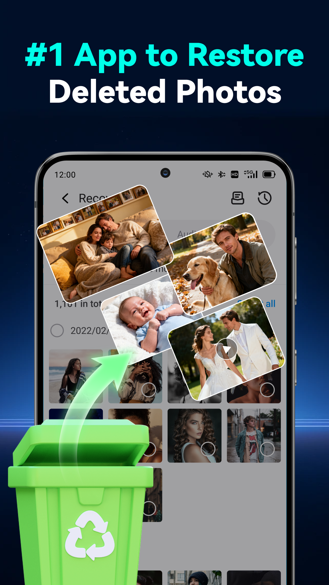 اسکرین شات 1 برنامه Dr.Fone: Photo & Data Recovery