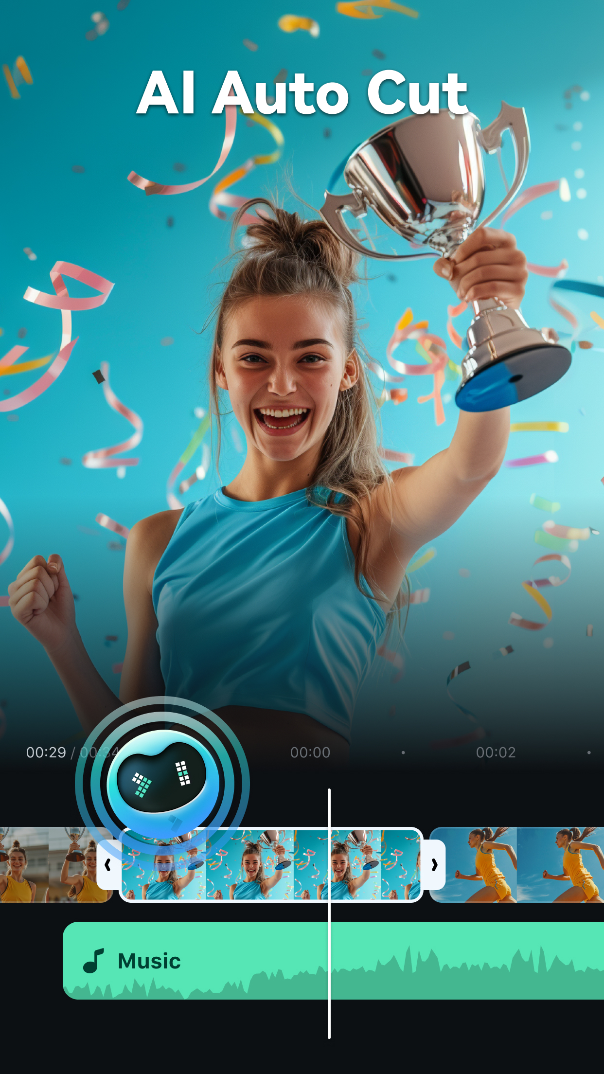 اسکرین شات 4 برنامه Filmora: AI Video Editor&Maker