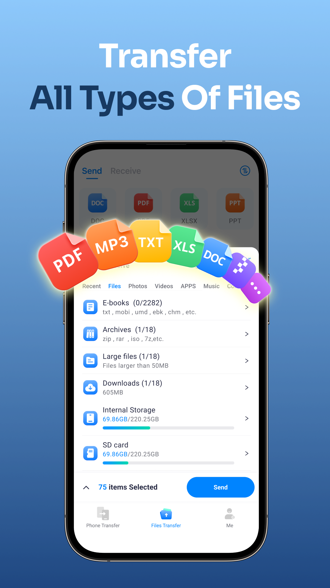 اسکرین شات 7 برنامه Data Transfer - MobileTrans