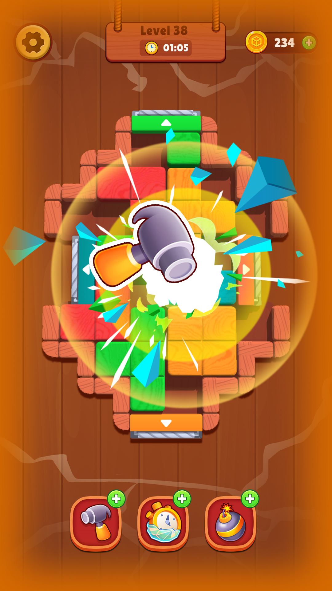 اسکرین شات 2 بازی Wood Blast Escape