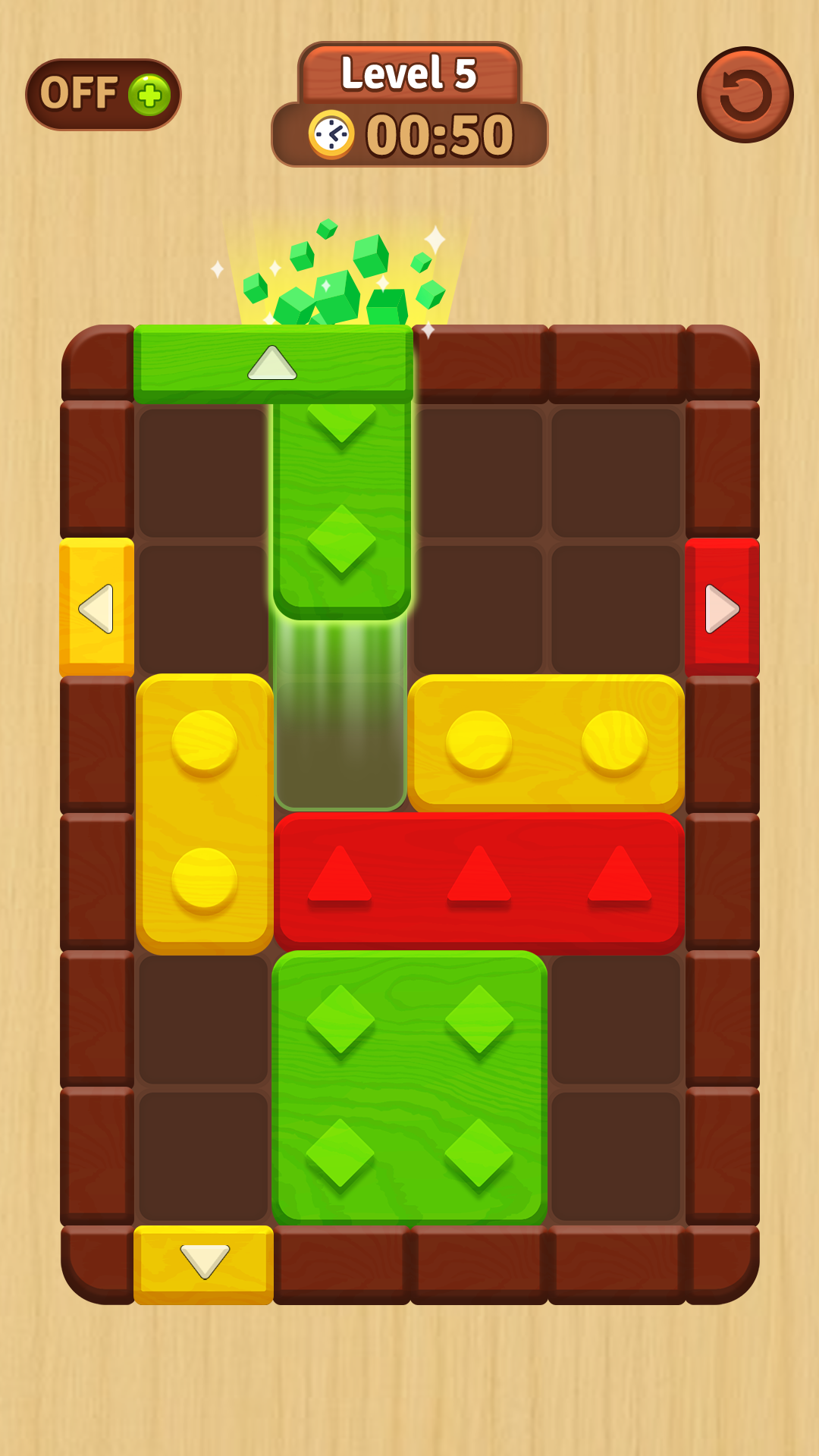 اسکرین شات 1 بازی Wood Block Jam