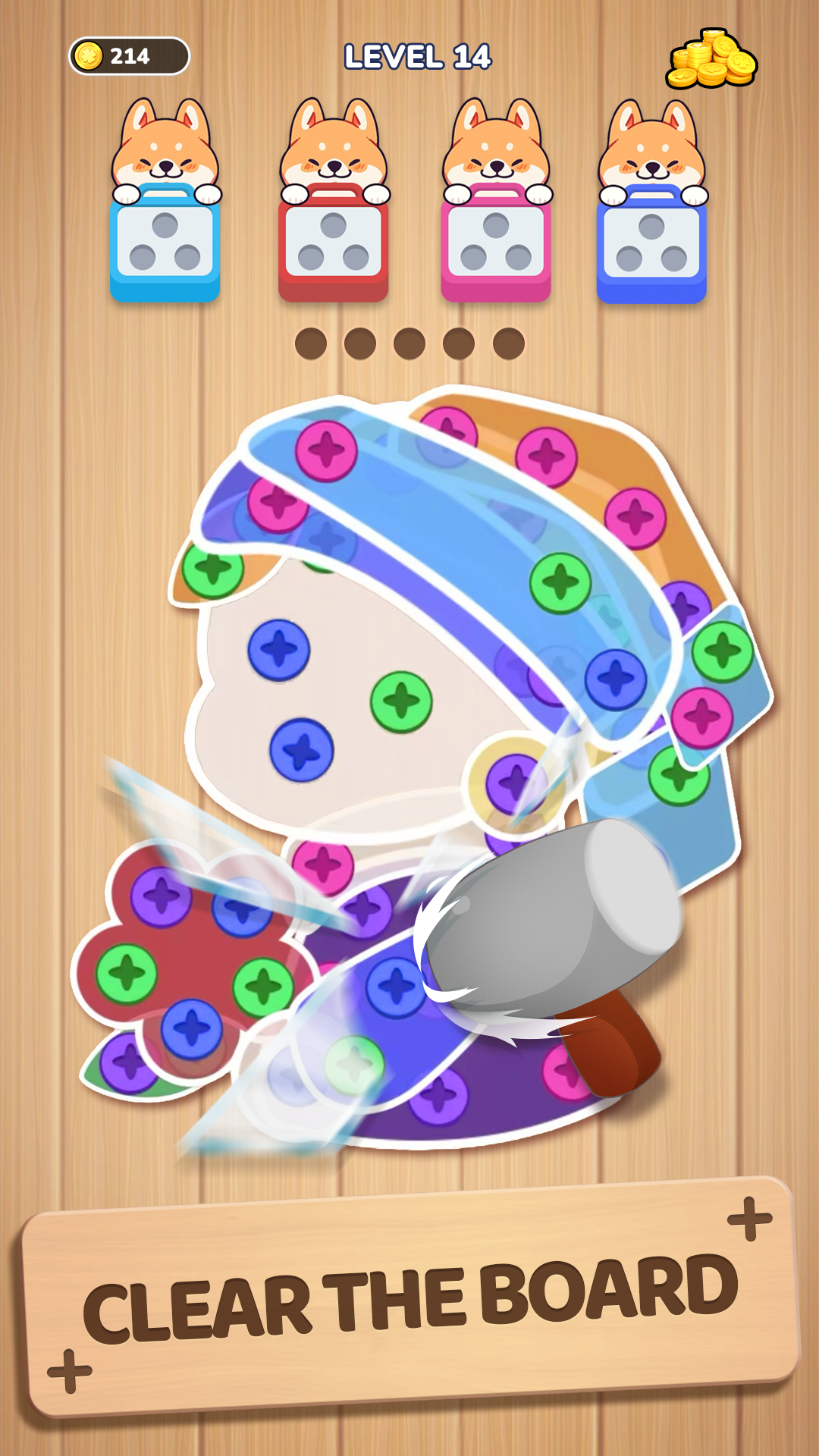 اسکرین شات 7 بازی Woodle Screw™ Pin Nuts & Bolts