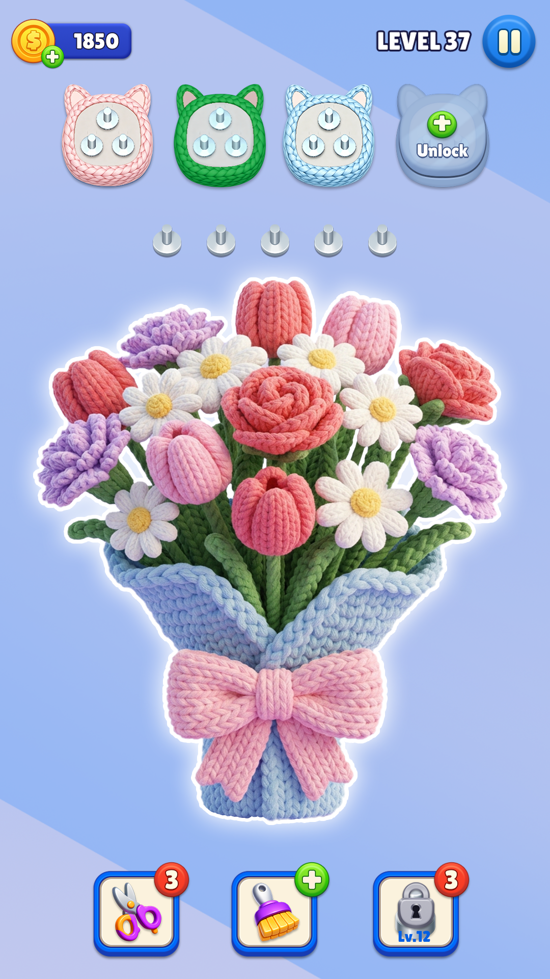 اسکرین شات 5 بازی Yarn Sort: Color Puzzle 3D