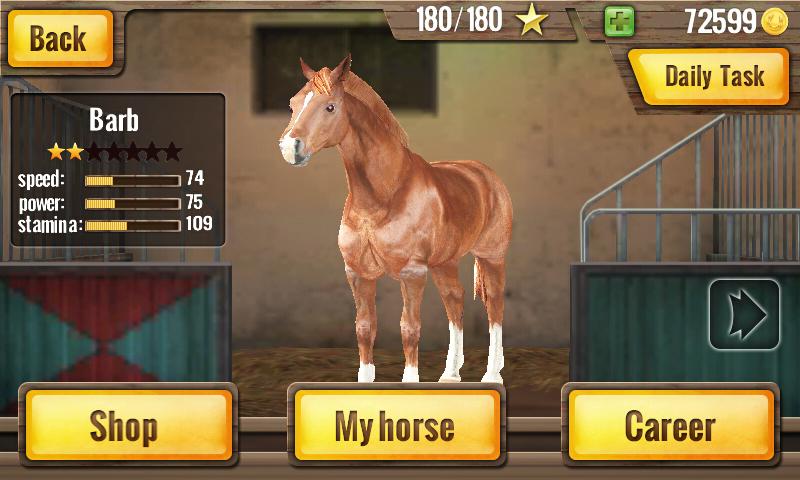 اسکرین شات 5 بازی Horse Racing 3D