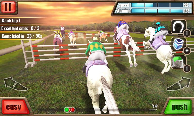 اسکرین شات 1 بازی Horse Racing 3D