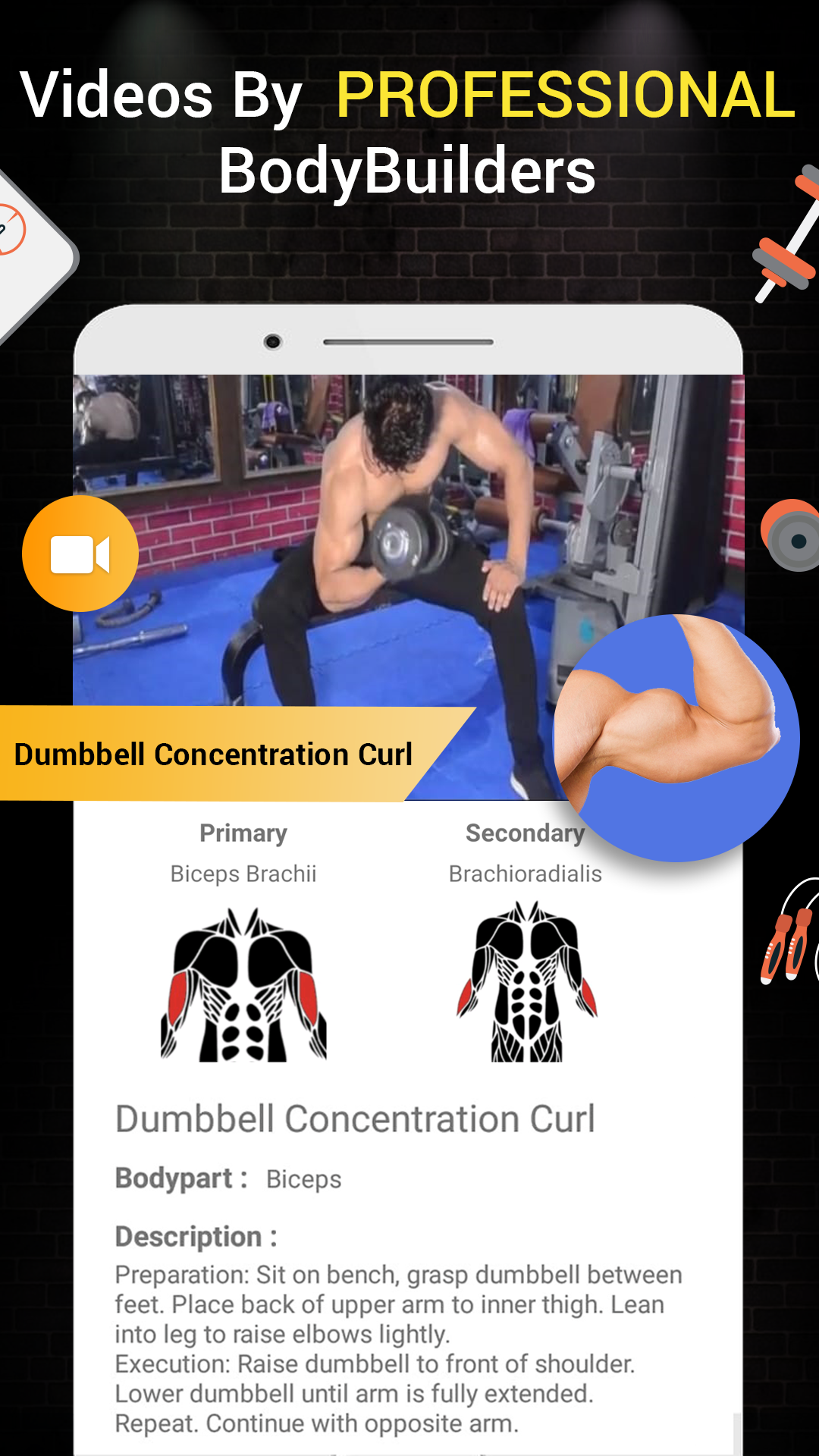 اسکرین شات 5 برنامه Pro Gym Workout - AI Trainer
