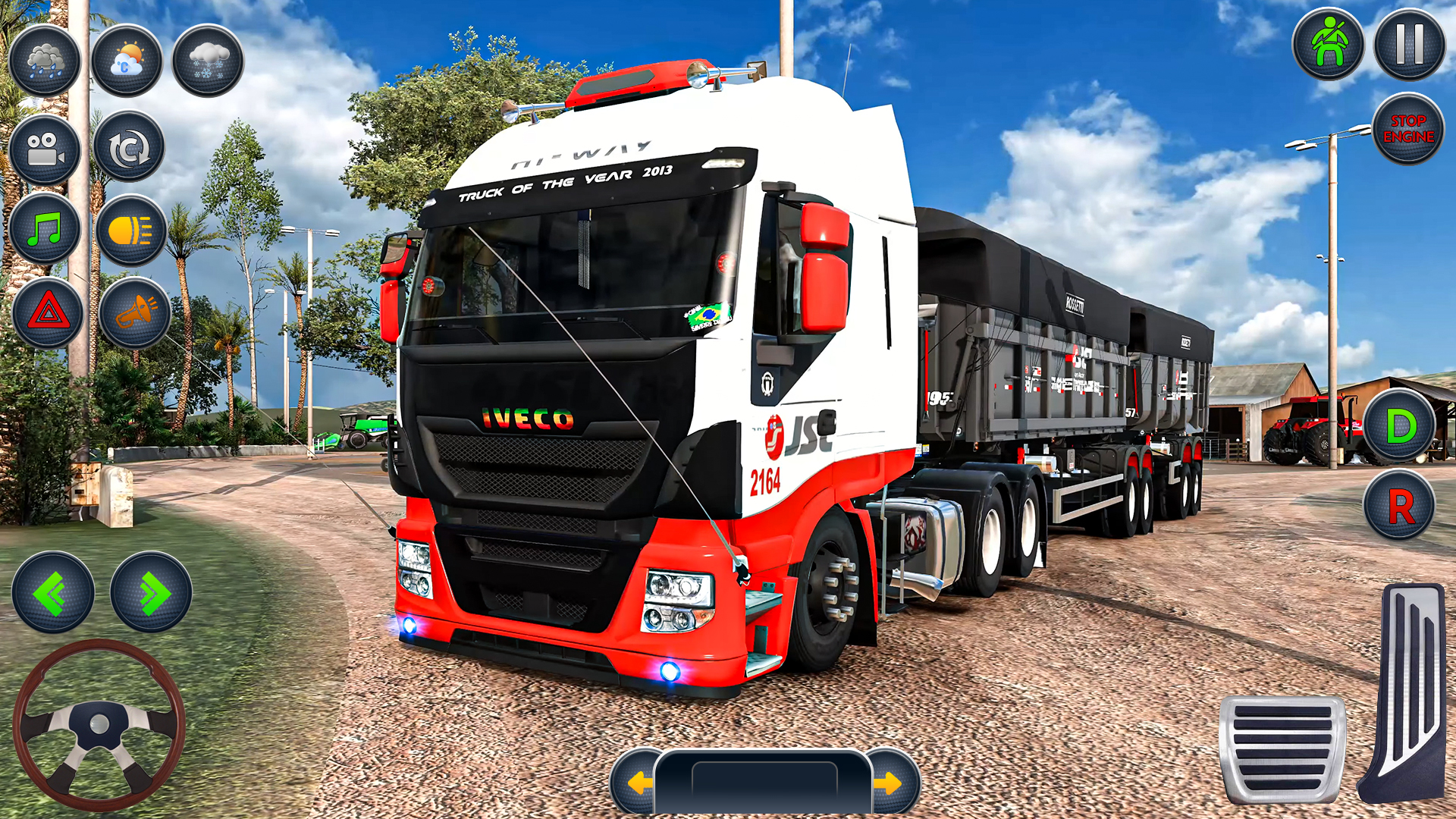 اسکرین شات 1 بازی Truck Games 3D Offroad Drive
