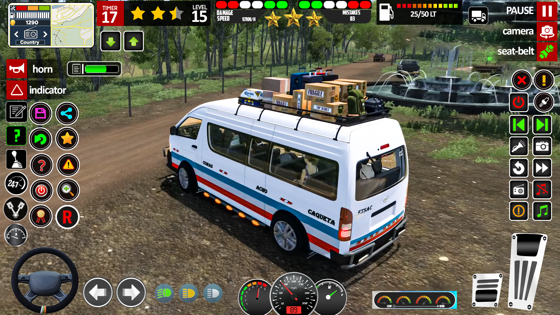 اسکرین شات 2 بازی US Van Real Simulator 3D Games