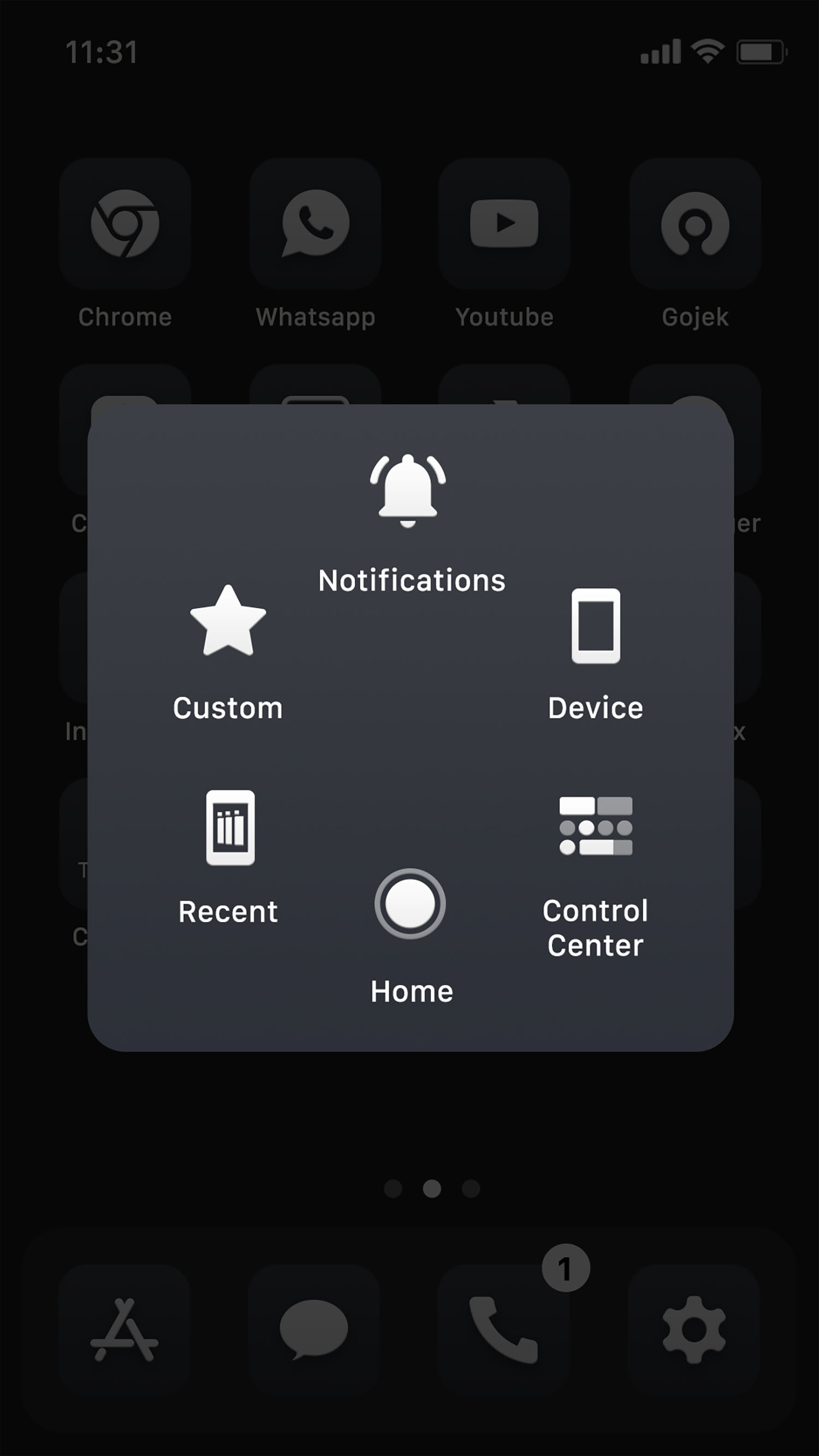 اسکرین شات 7 برنامه Wow Black Theme - Icon Pack
