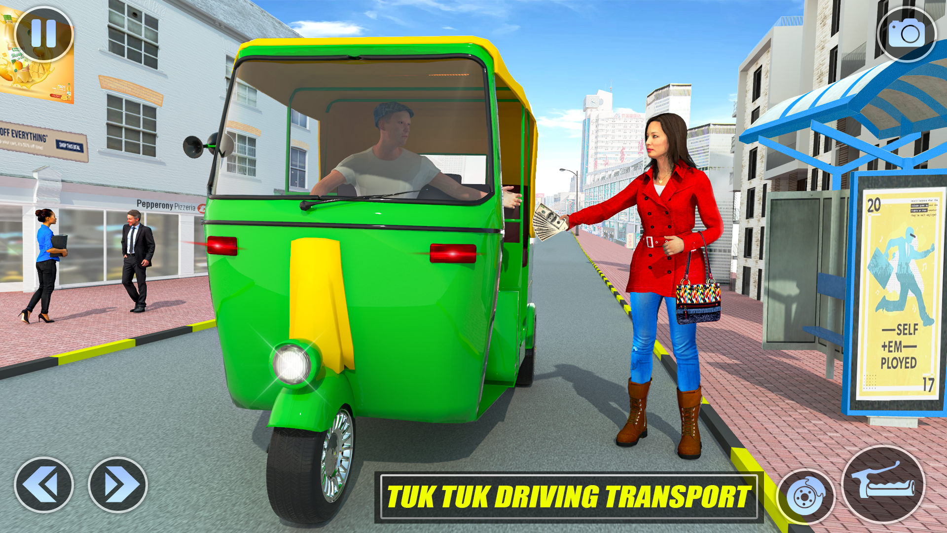 اسکرین شات 7 بازی Tuk Tuk Rikshaw Auto Game