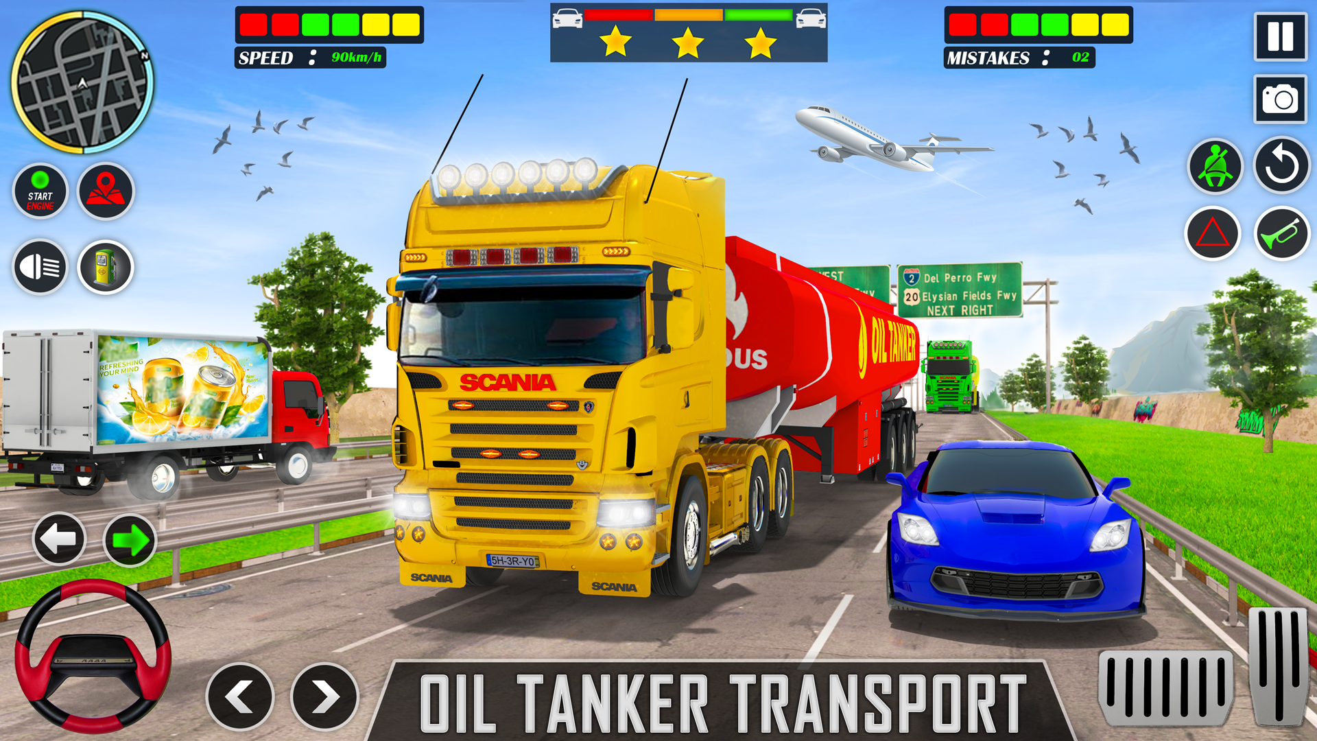 اسکرین شات 1 بازی Offroad Oil Tanker Truck Games