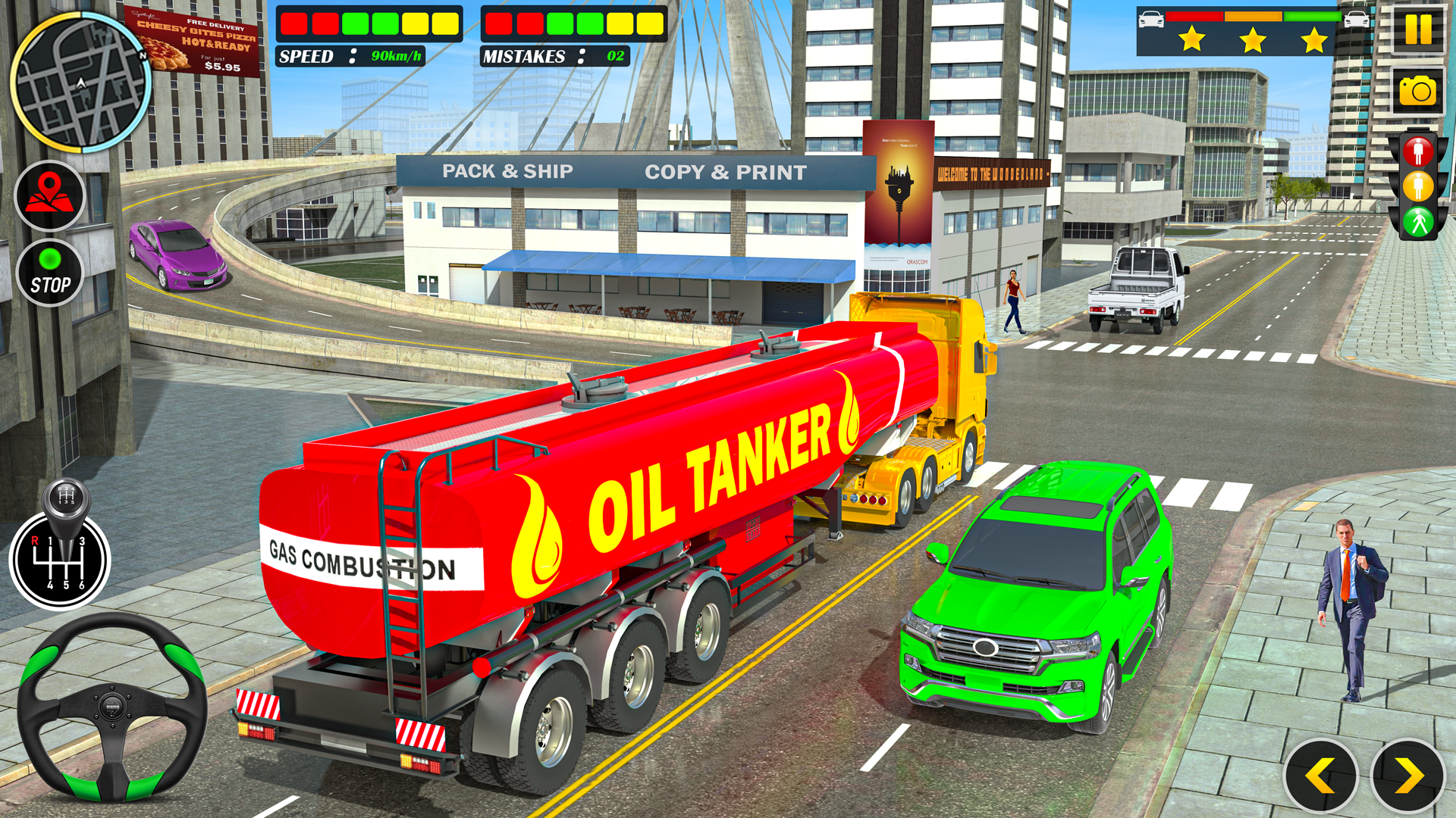 اسکرین شات 2 بازی Offroad Oil Tanker Truck Games
