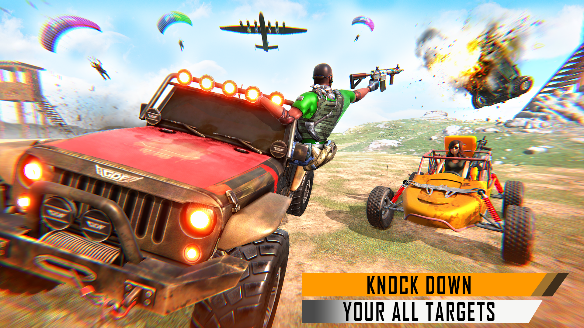 اسکرین شات 2 برنامه Army Commando Shooting Game