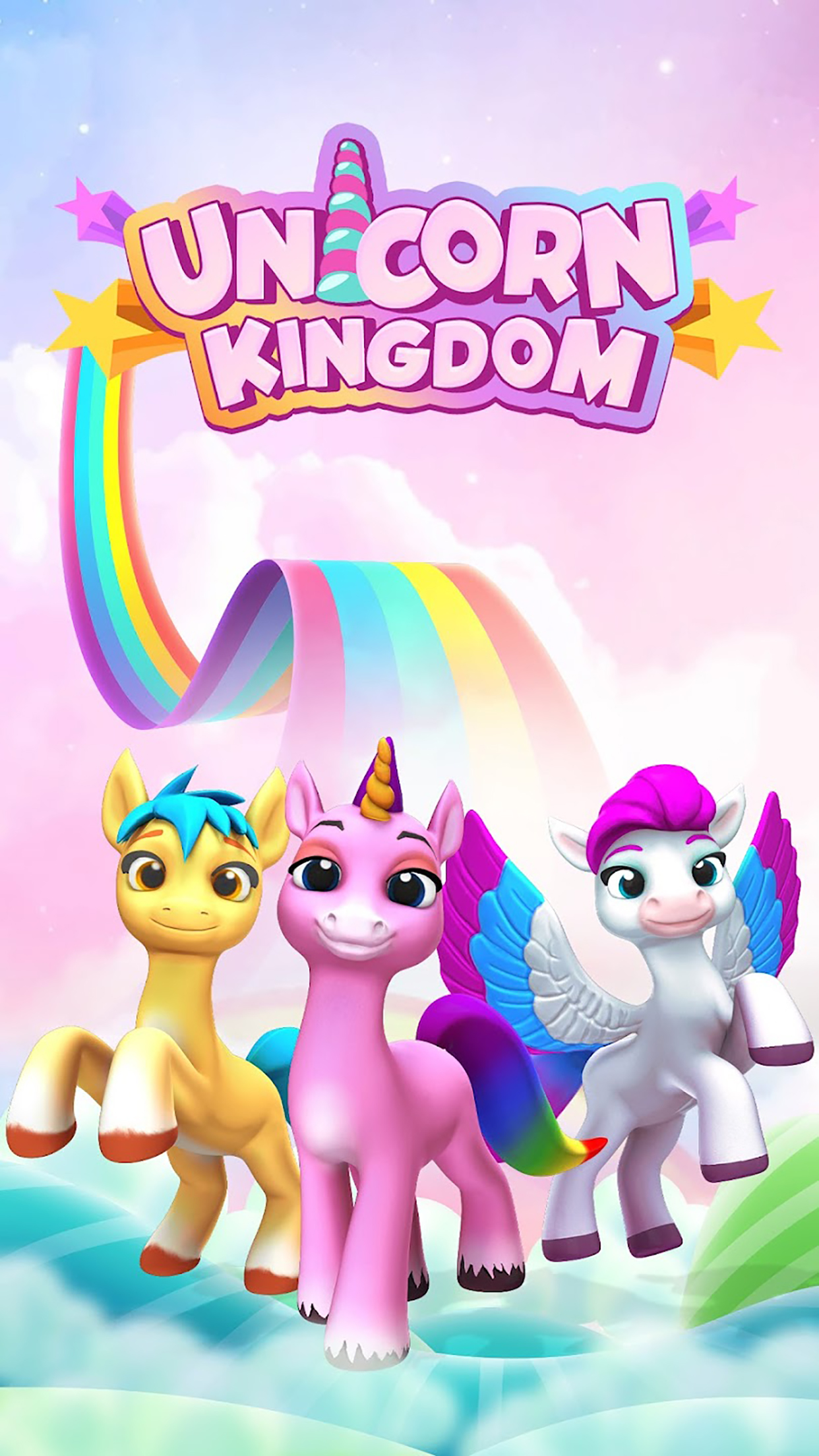 اسکرین شات 8 بازی Unicorn Kingdom: Run & Build