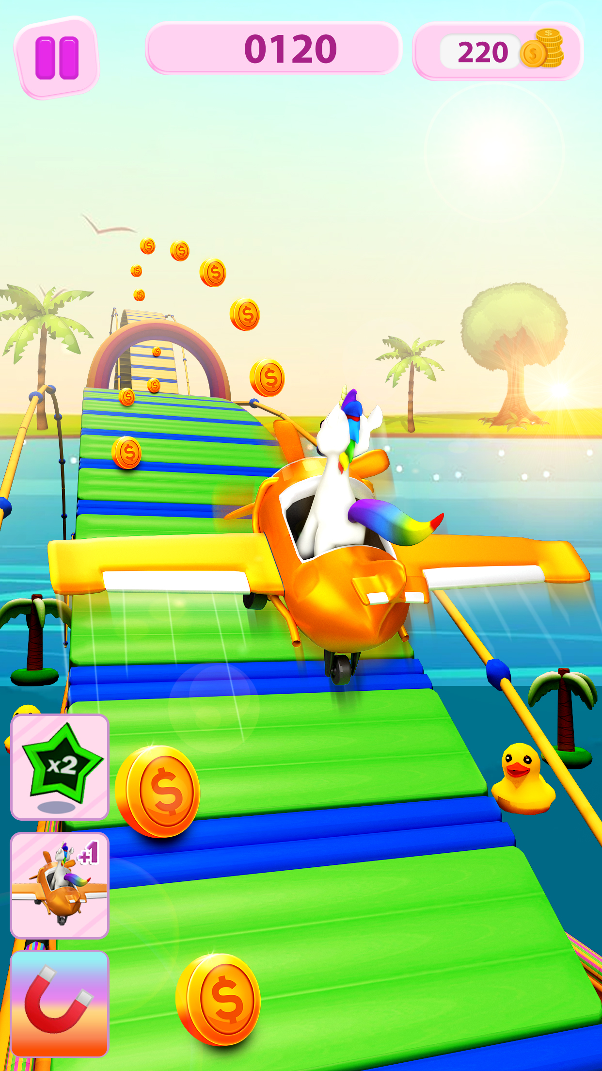 اسکرین شات 6 بازی Unicorn Kingdom: Run & Build