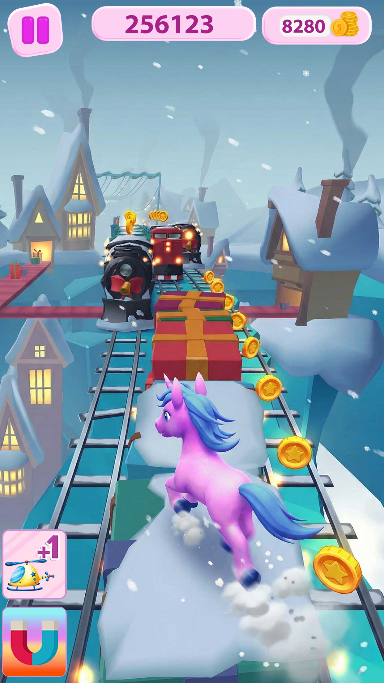 اسکرین شات 3 بازی Unicorn Kingdom: Run & Build