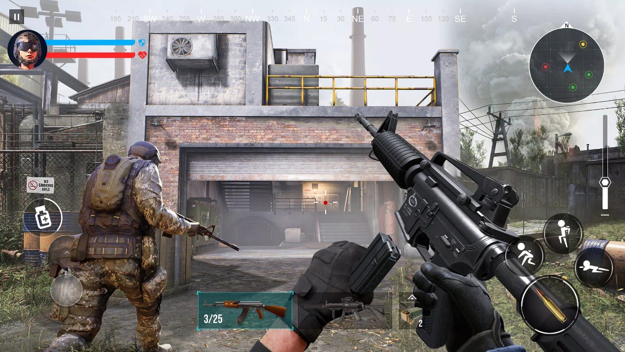 اسکرین شات 2 بازی Call of Warfare FPS War Game