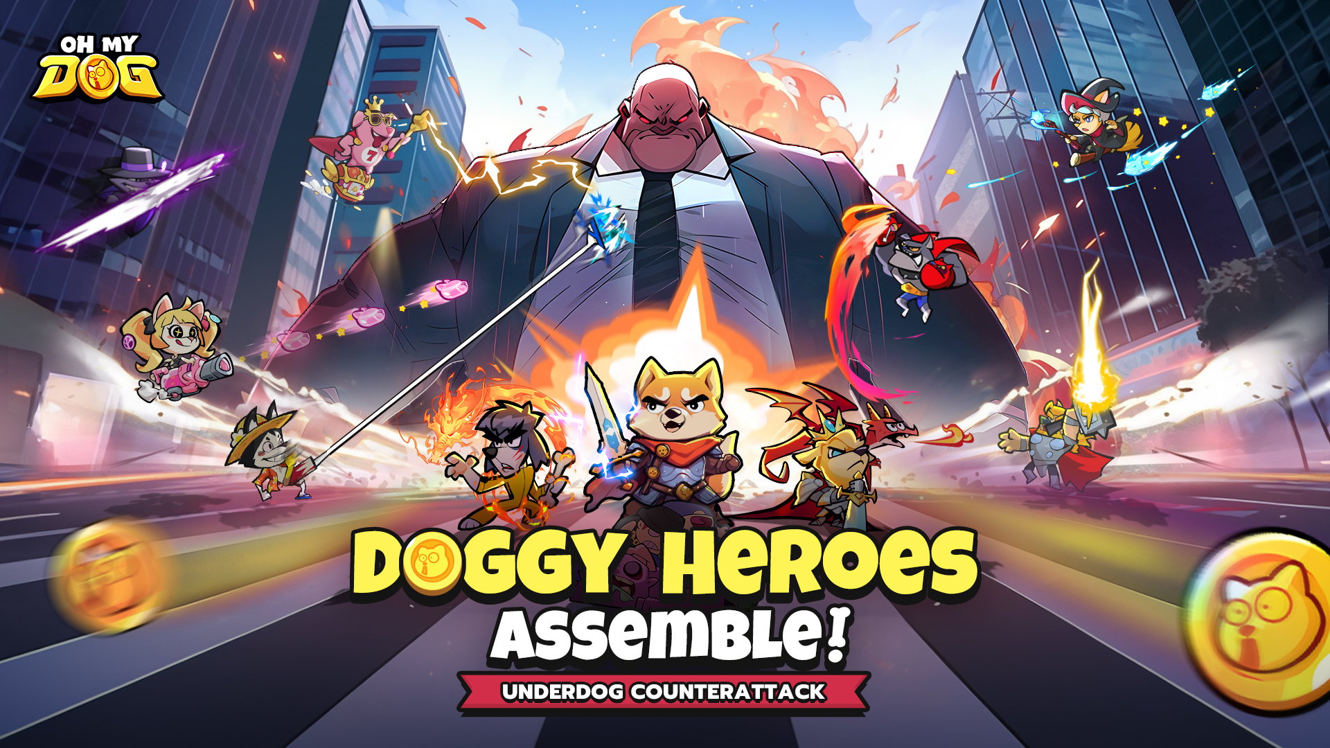 اسکرین شات 2 بازی Oh My Dog - Heroes Assemble