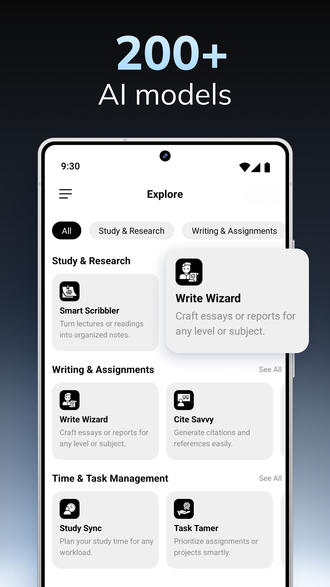 اسکرین شات 3 برنامه AI Chat Bot - Smart Assistant