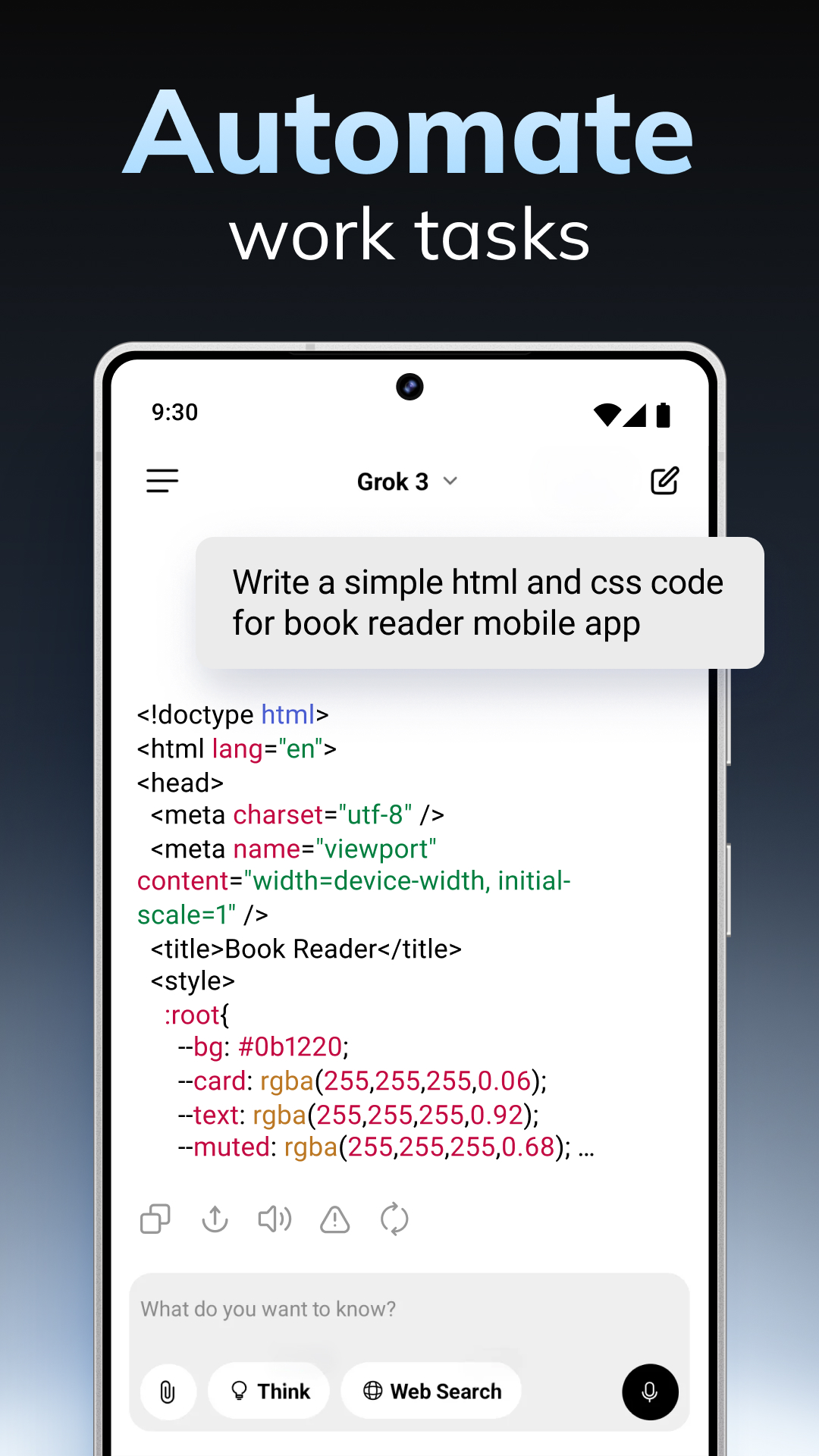 اسکرین شات 6 برنامه AI Chat Bot - Smart Assistant