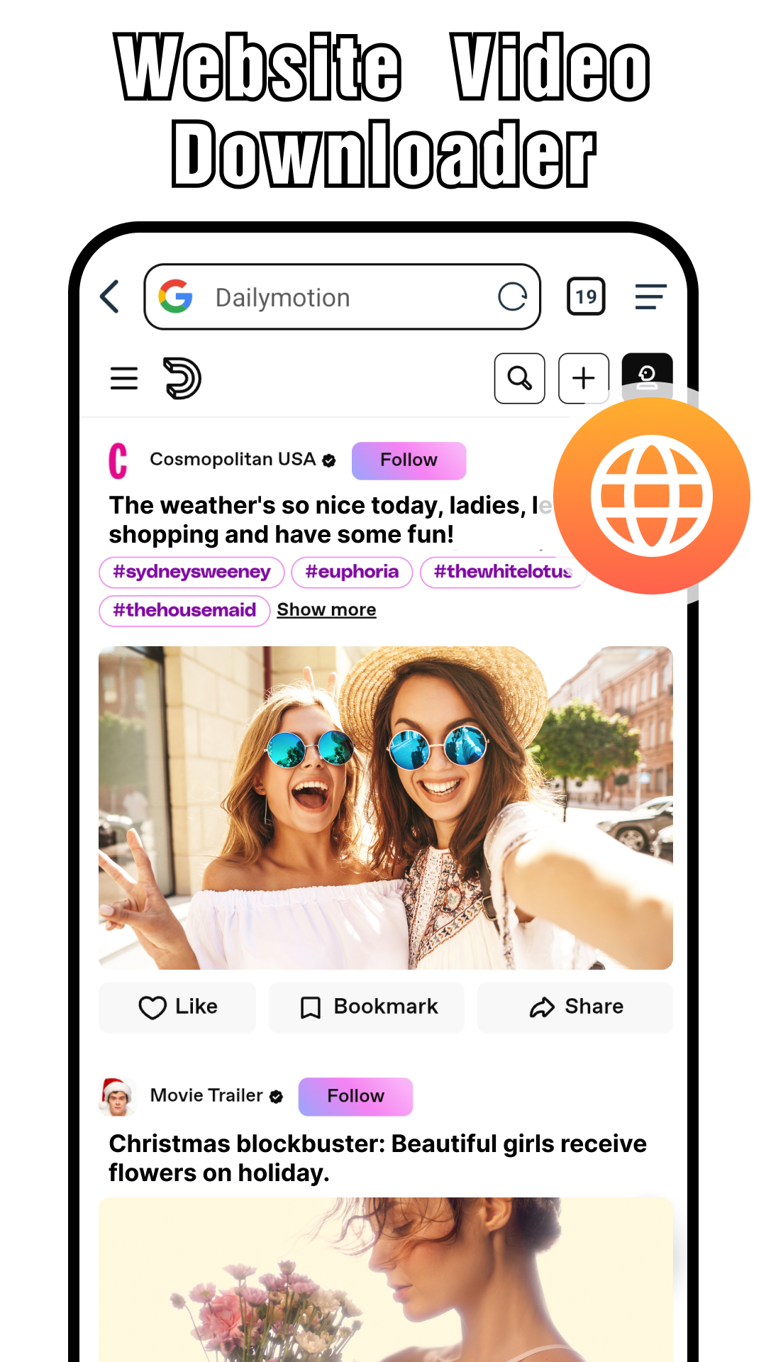 اسکرین شات 4 برنامه XA Downloader - Video Saver