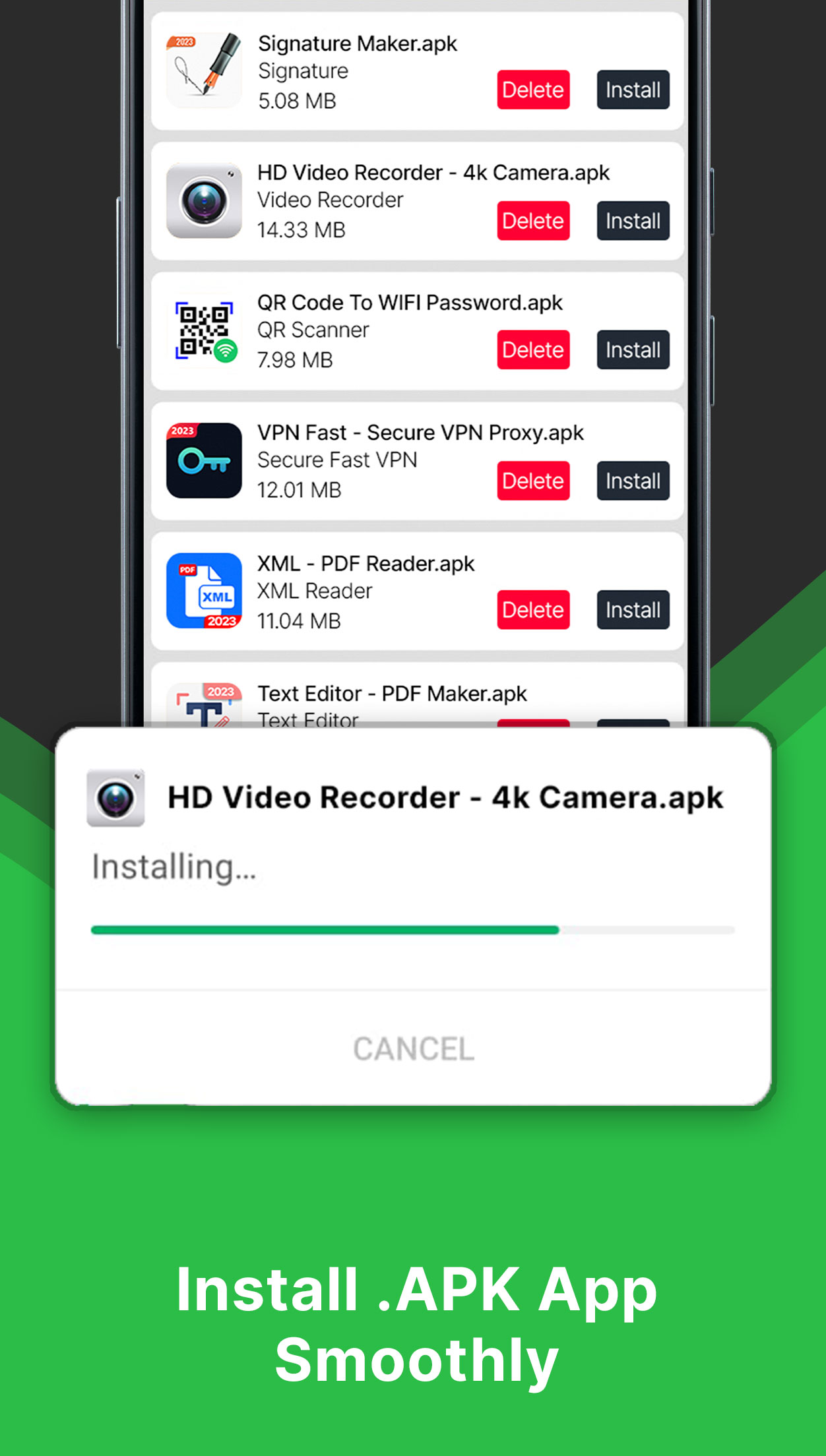 اسکرین شات 5 برنامه XAPK Installer: XAPK Installer