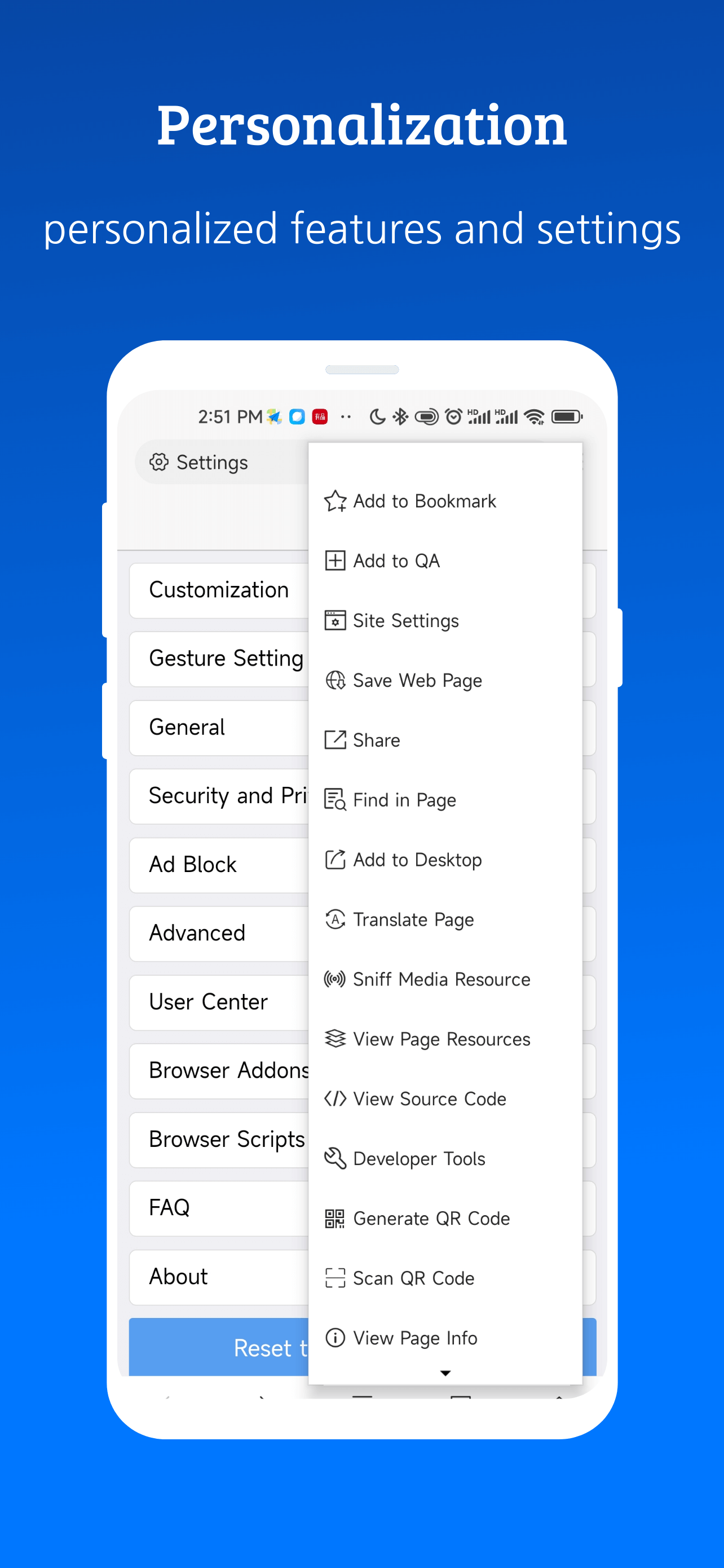 اسکرین شات 6 برنامه X Browser -Light & Super fast