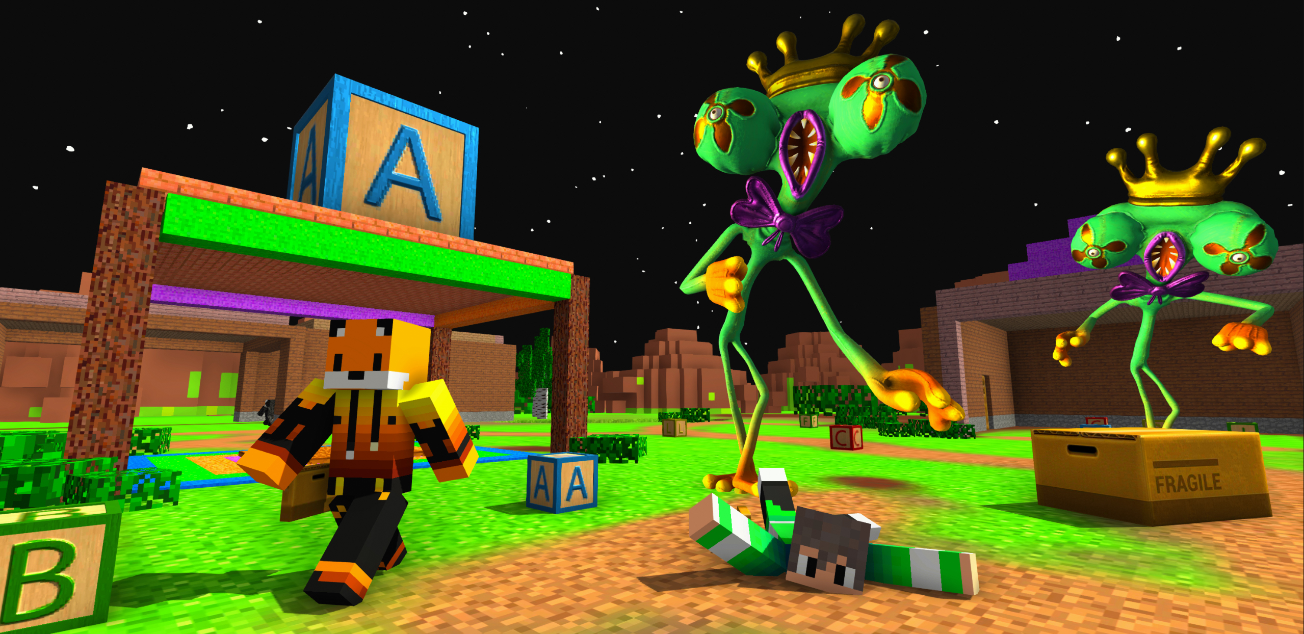 اسکرین شات 1 بازی Monster Craftsman Survivor 3D