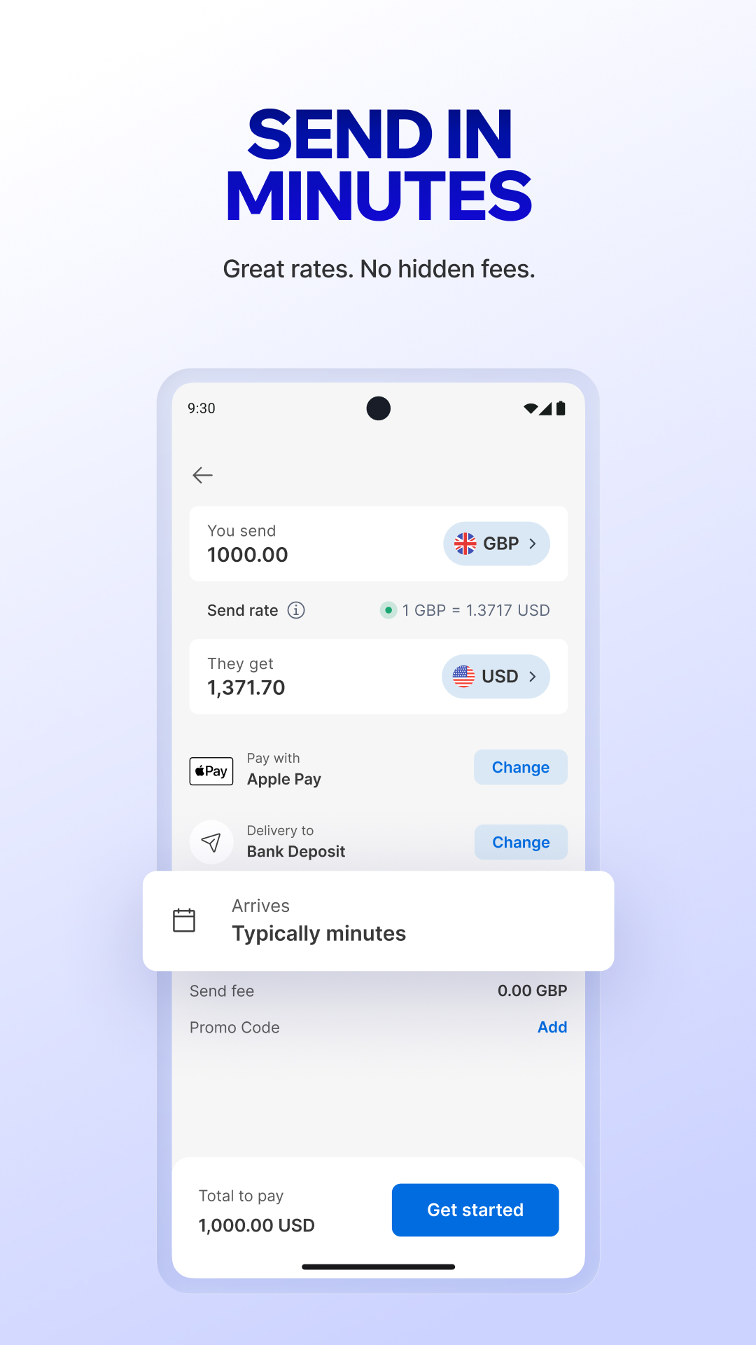 اسکرین شات 2 برنامه Xe Money Transfer & Converter