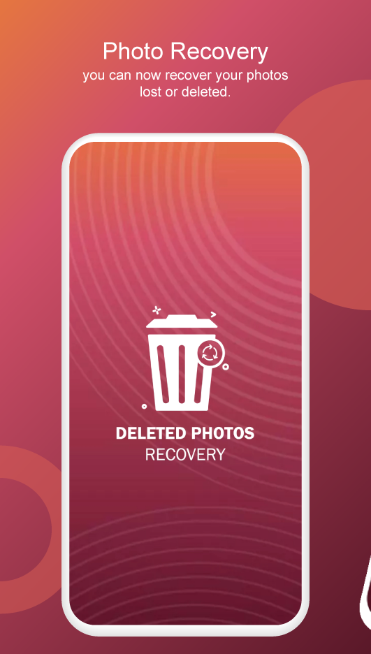 اسکرین شات 2 برنامه Deleted Photos Recovery