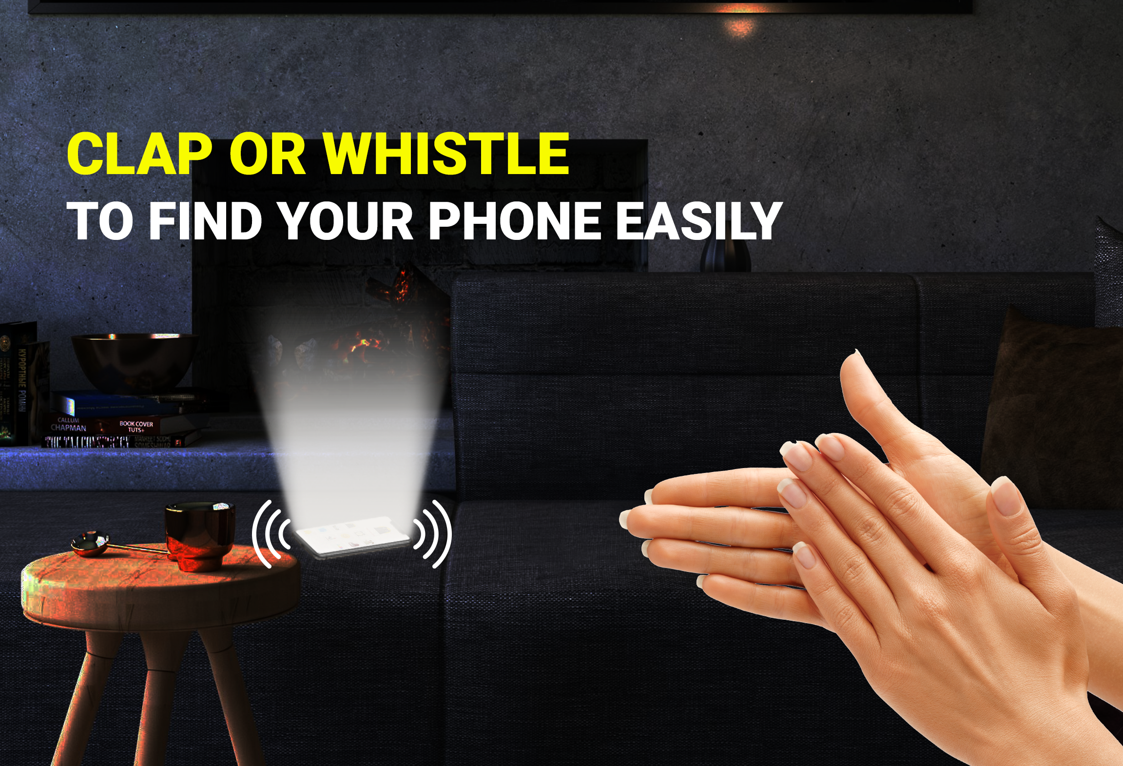 اسکرین شات 3 برنامه XFind: Clap To Find My Phone