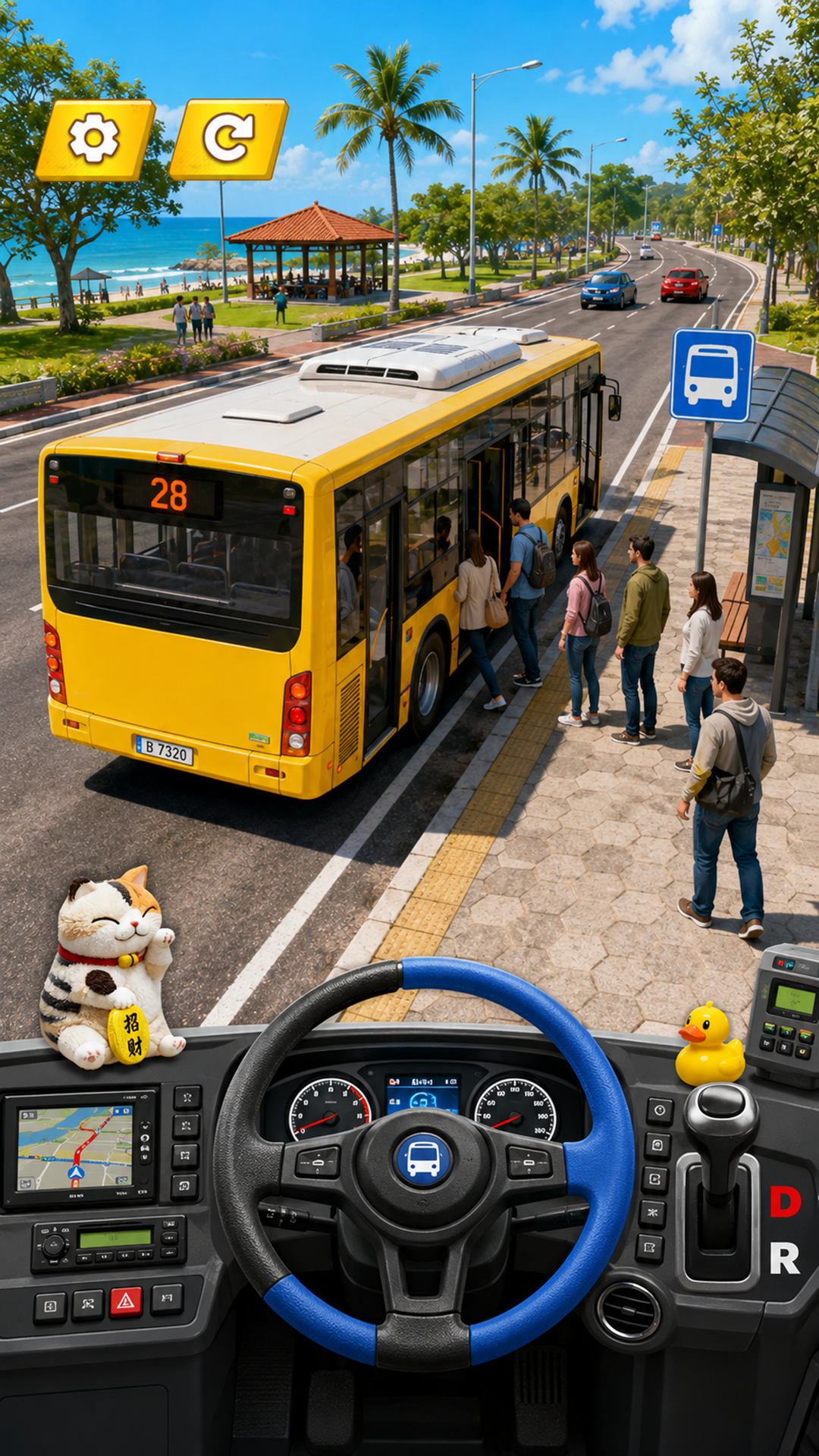 اسکرین شات 4 بازی Real Driving: Vehicle & Park