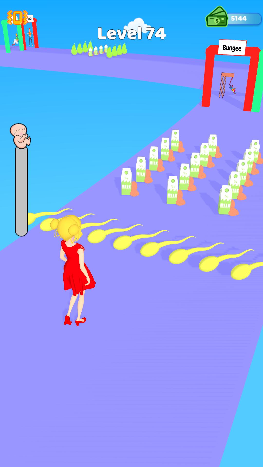 اسکرین شات 1 بازی Pregnant Run