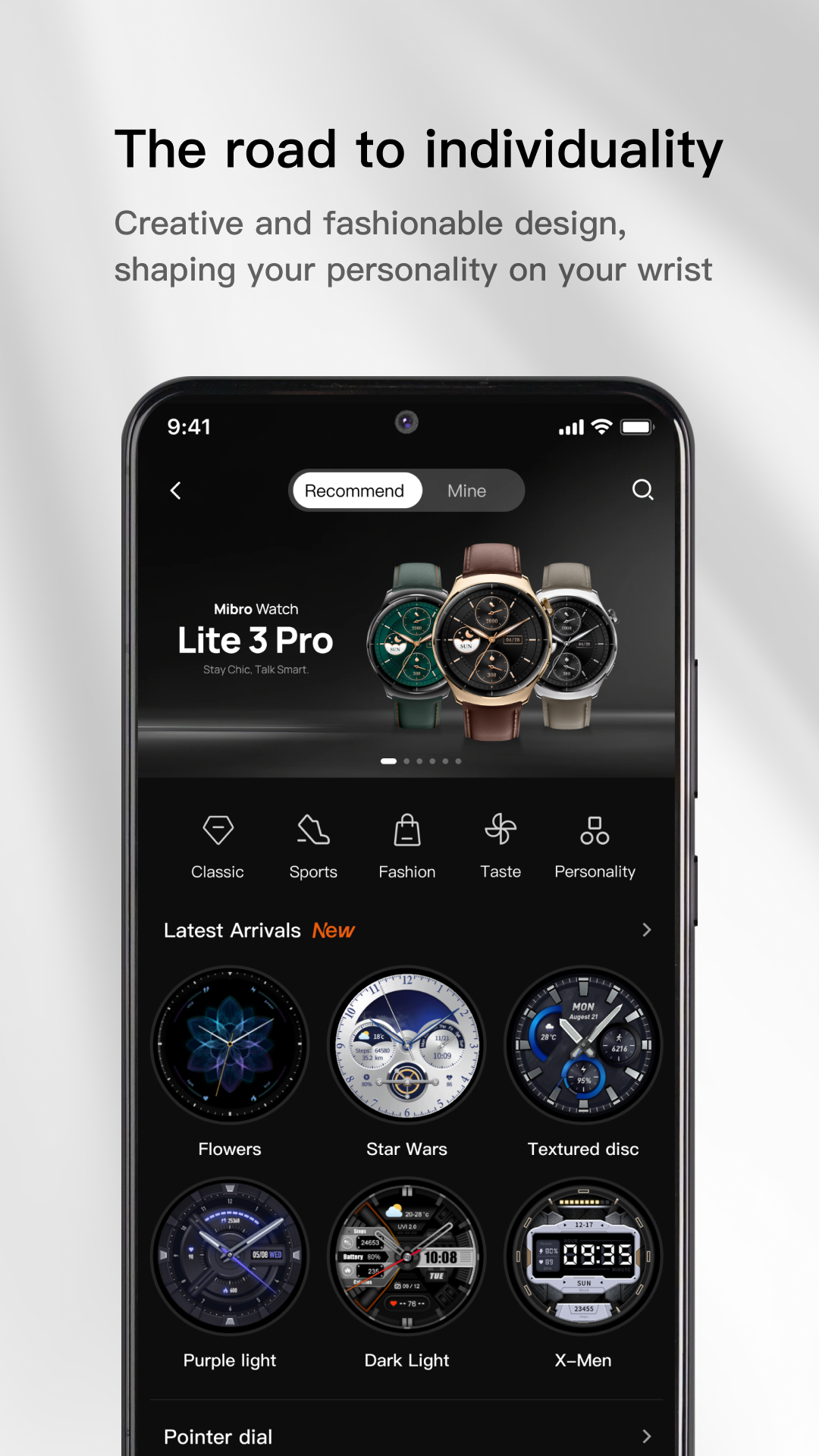 اسکرین شات 4 برنامه Mibro Fit