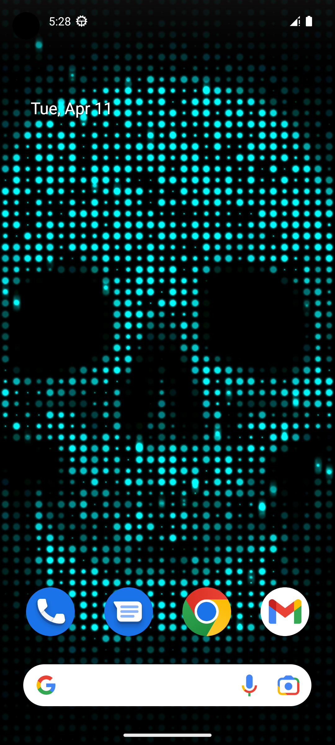 اسکرین شات 5 برنامه Digital Matrix Live Wallpaper